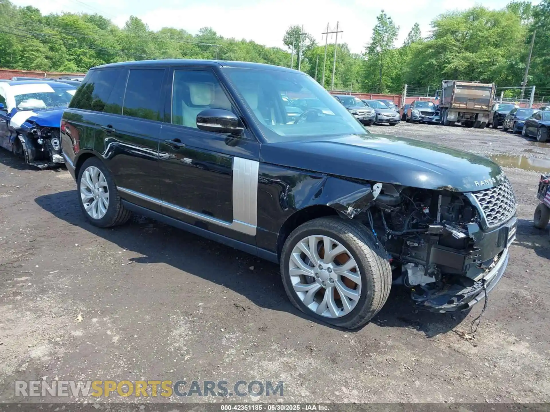1 Photograph of a damaged car SALGS2RU0MA449150 LAND ROVER RANGE ROVER 2021