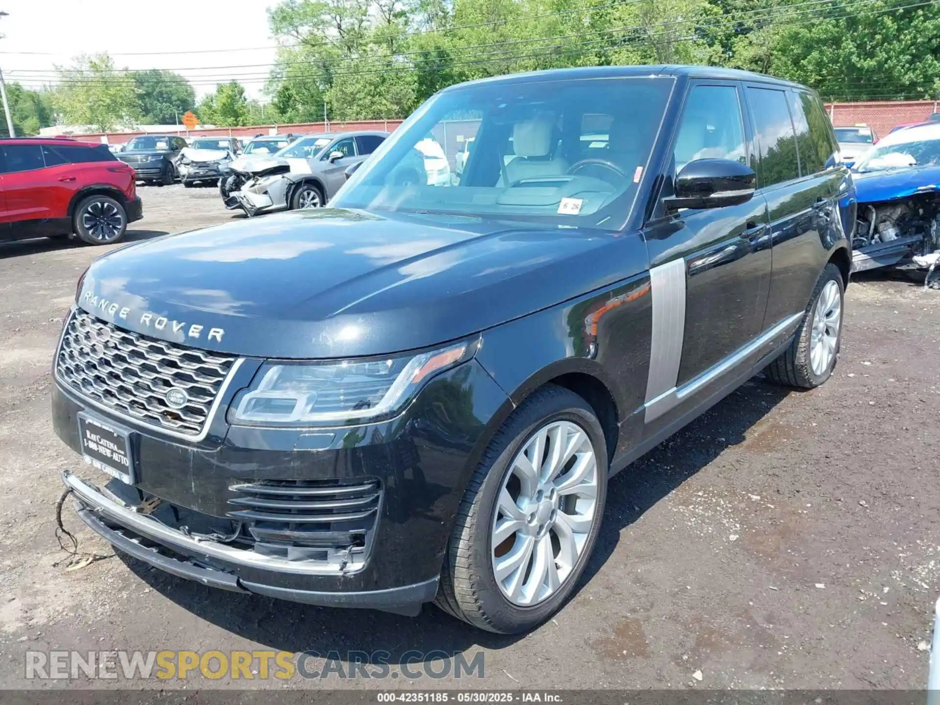 2 Photograph of a damaged car SALGS2RU0MA449150 LAND ROVER RANGE ROVER 2021