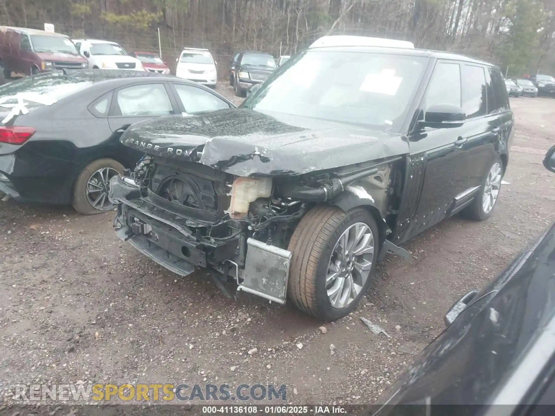 2 Photograph of a damaged car SALGS2RU1MA431238 LAND ROVER RANGE ROVER 2021