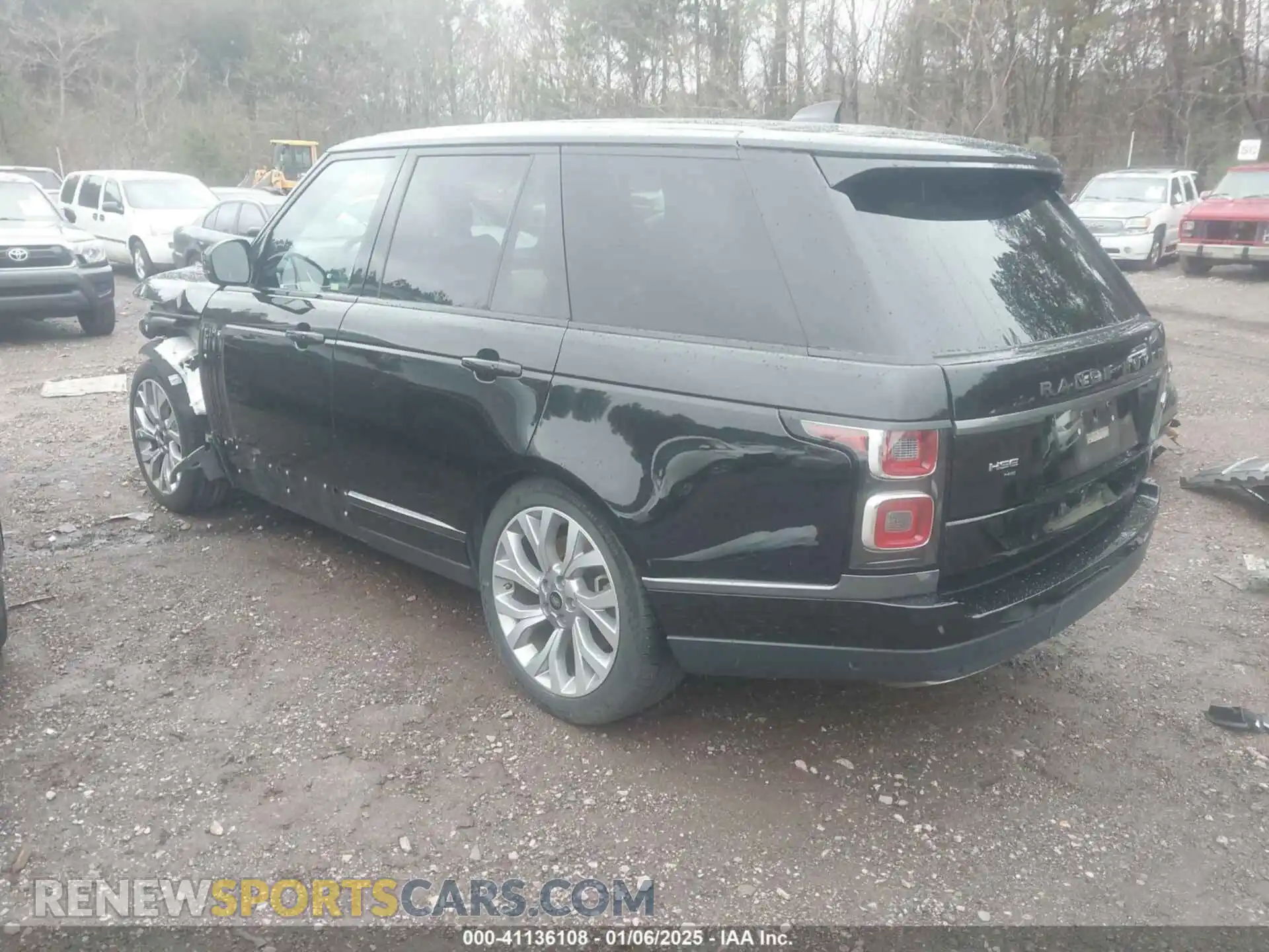 3 Photograph of a damaged car SALGS2RU1MA431238 LAND ROVER RANGE ROVER 2021