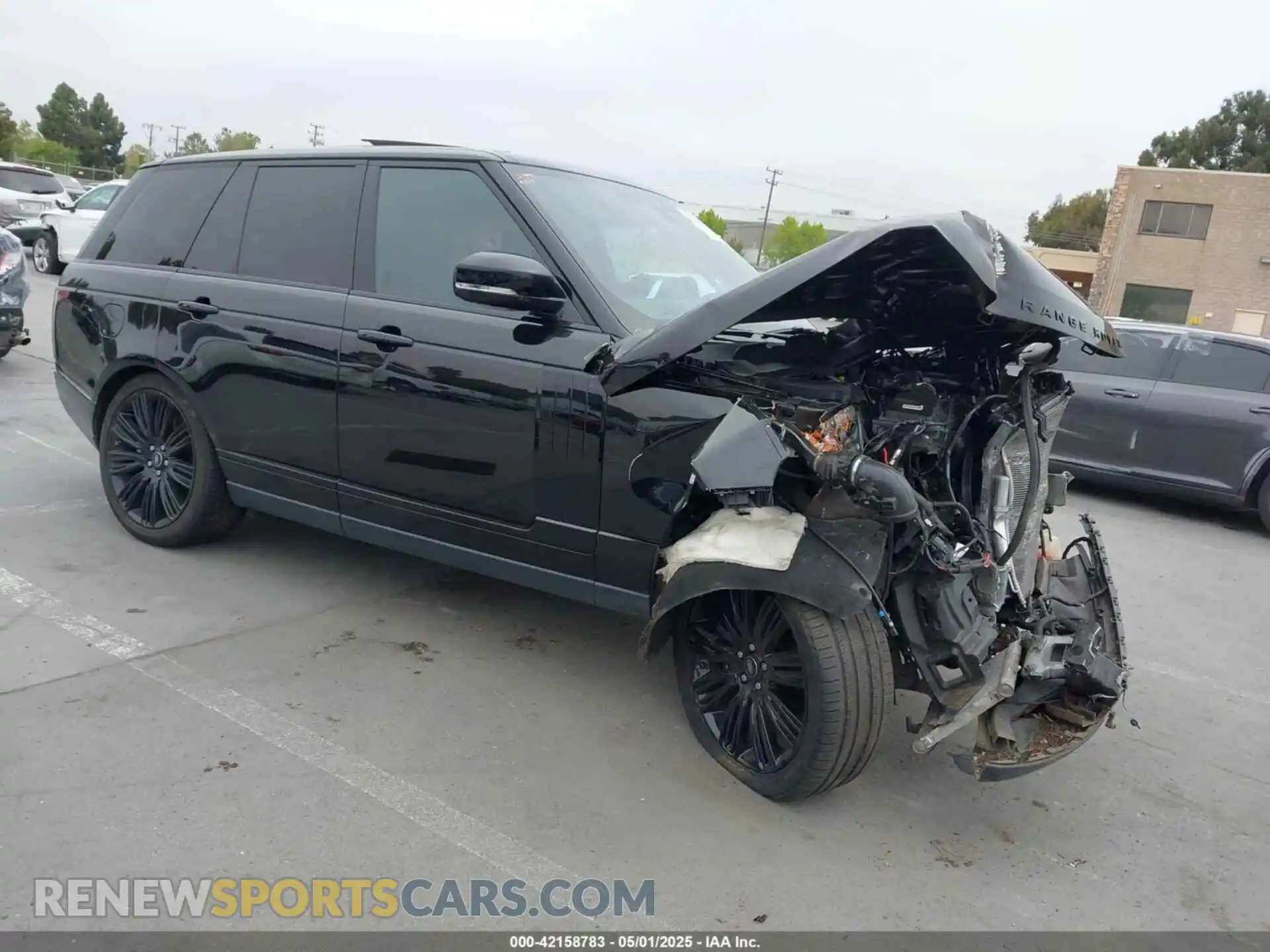 1 fotografías del automóvil dañado SALGS2RU4MA441990 LAND ROVER RANGE ROVER 2021