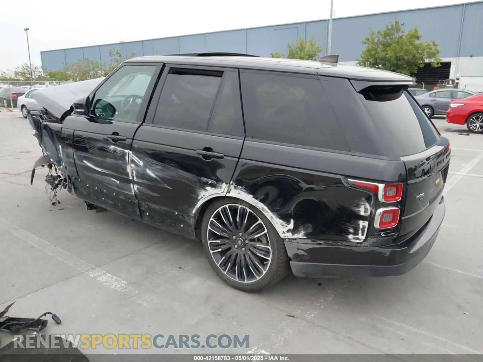 3 fotografías del automóvil dañado SALGS2RU4MA441990 LAND ROVER RANGE ROVER 2021