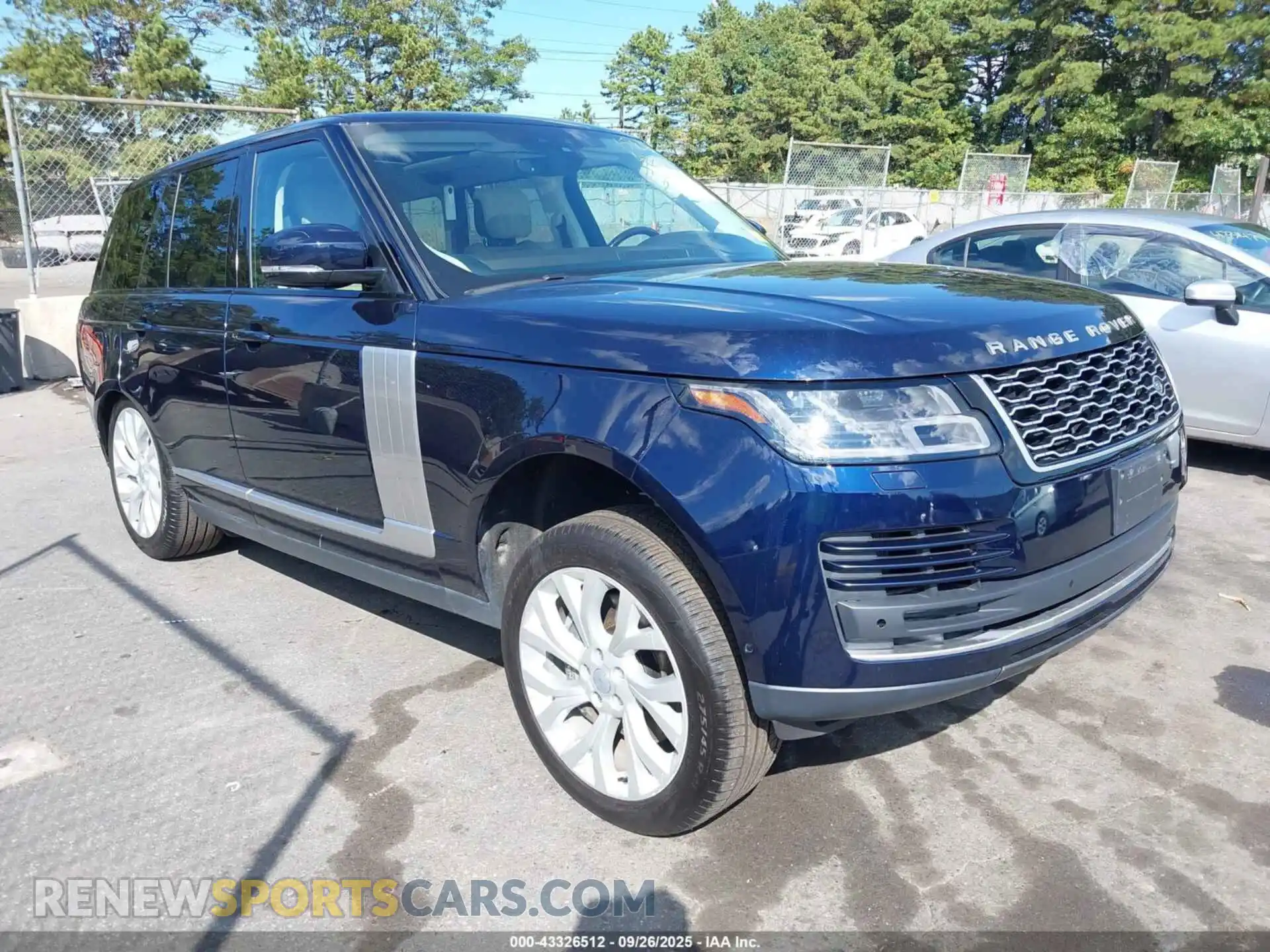 1 Photograph of a damaged car SALGS2RU4MA443920 LAND ROVER RANGE ROVER 2021