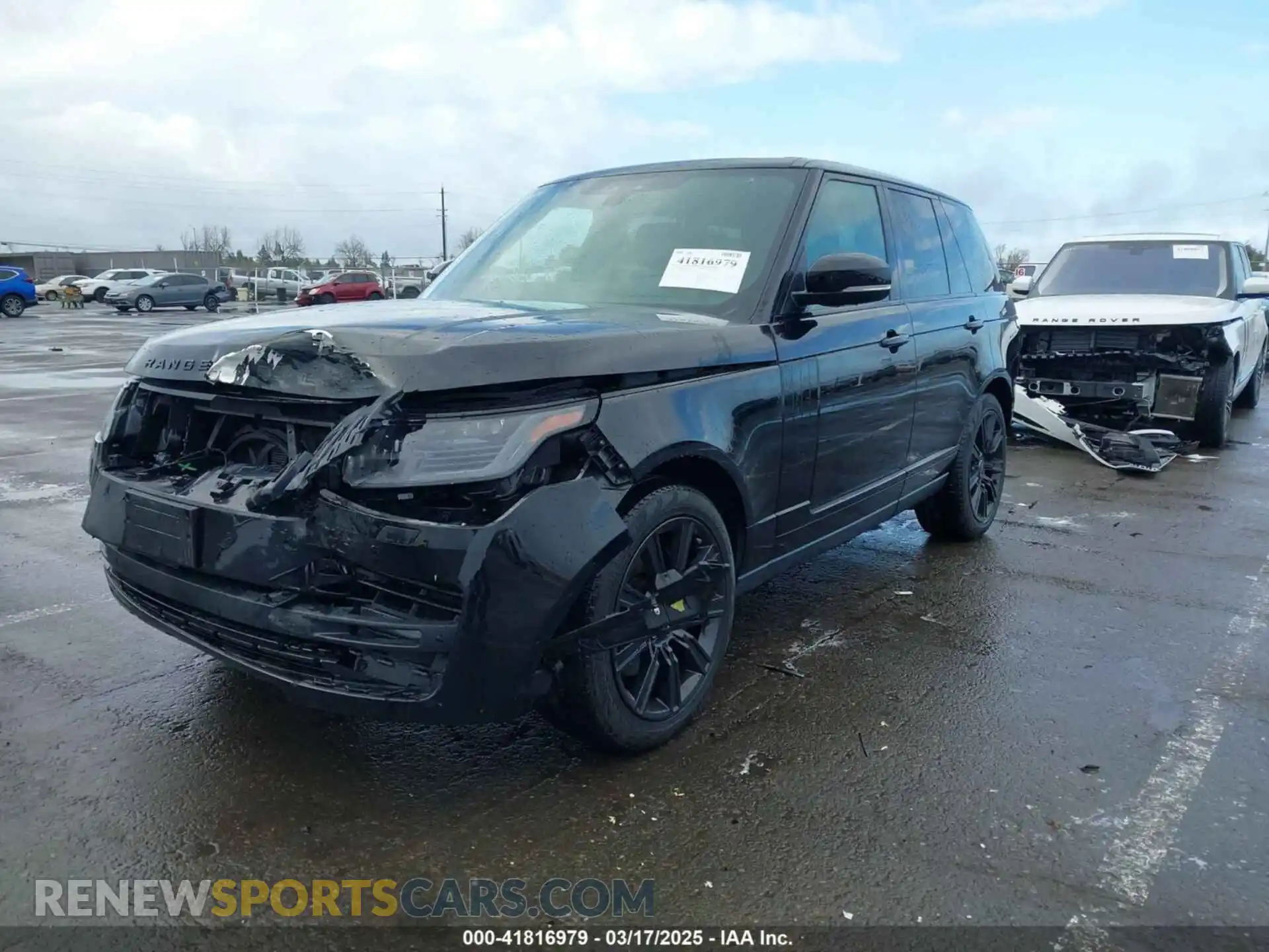 2 Photograph of a damaged car SALGS2RU4MA453296 LAND ROVER RANGE ROVER 2021