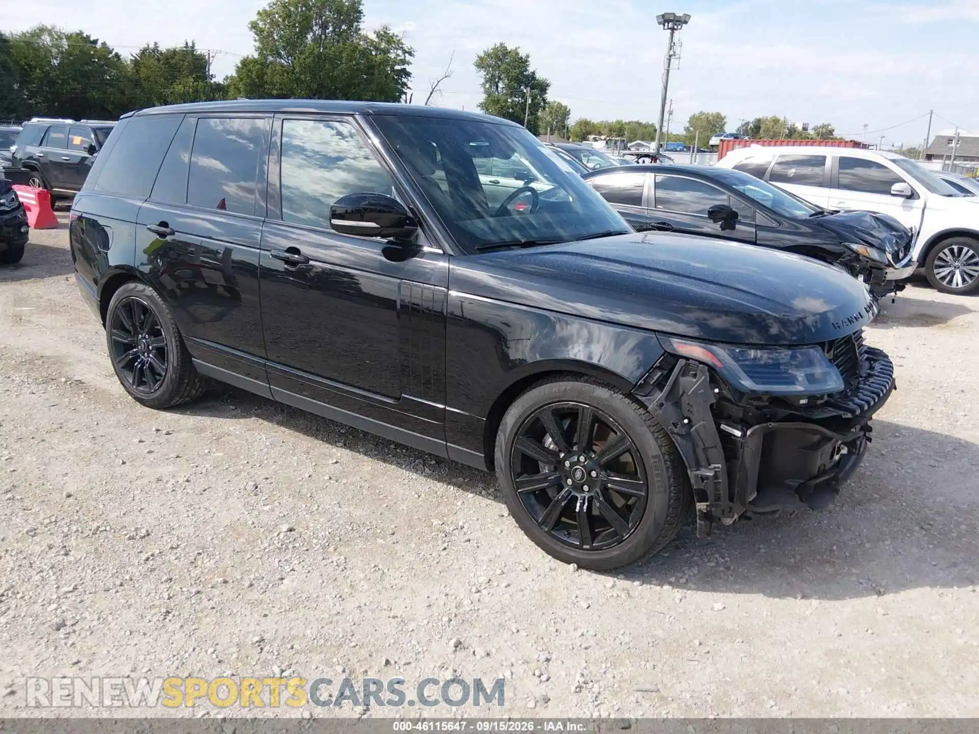 1 Photograph of a damaged car SALGS2RU5MA452965 LAND ROVER RANGE ROVER 2021