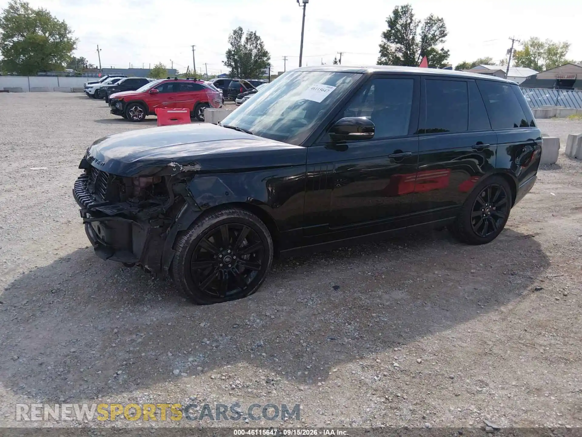 2 Photograph of a damaged car SALGS2RU5MA452965 LAND ROVER RANGE ROVER 2021