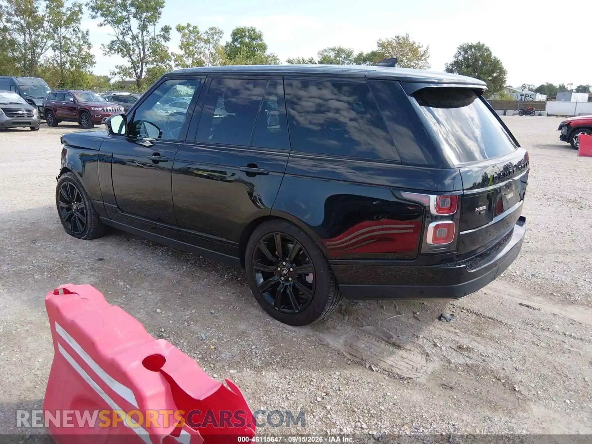 3 Photograph of a damaged car SALGS2RU5MA452965 LAND ROVER RANGE ROVER 2021