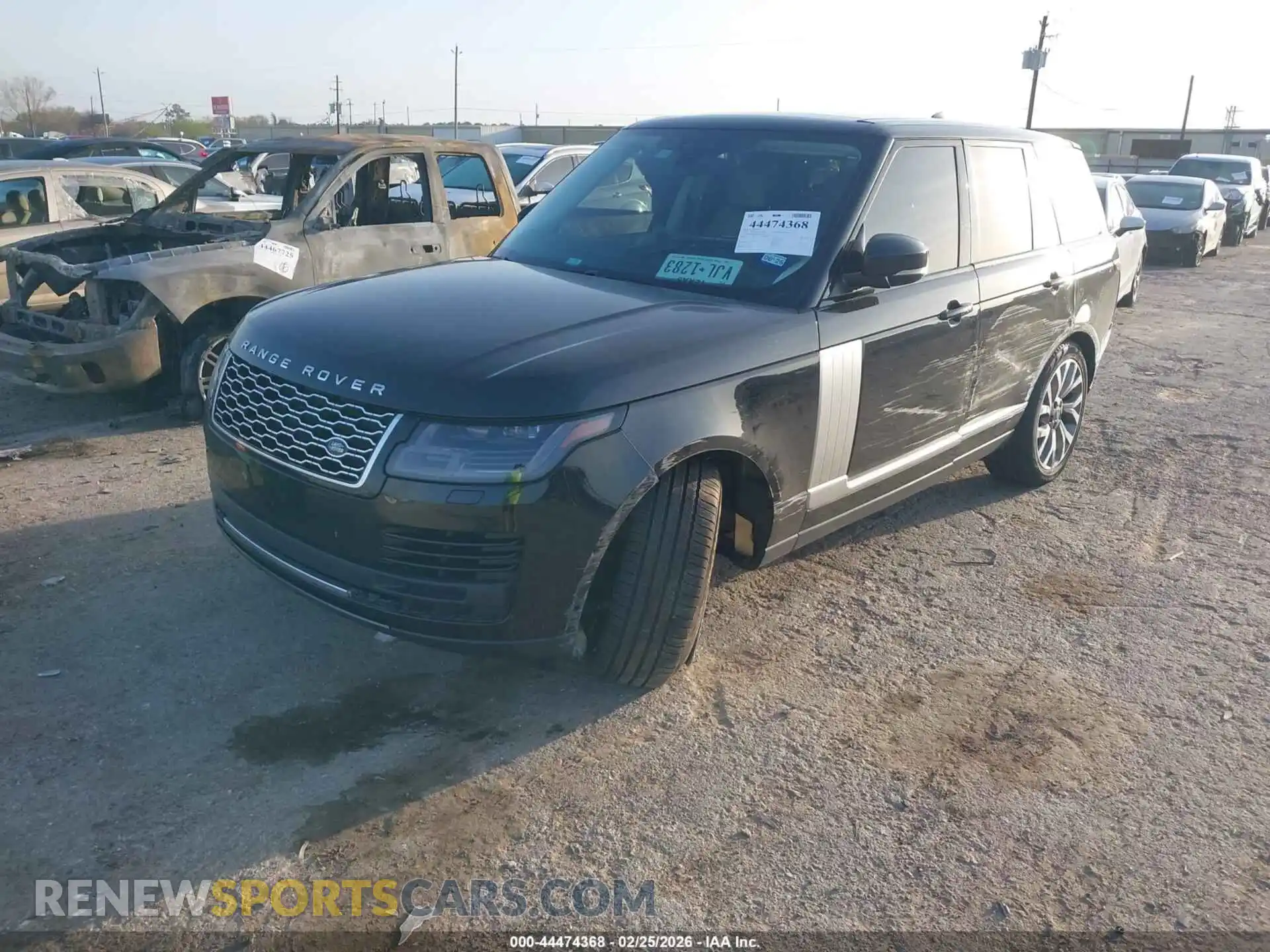 2 Photograph of a damaged car SALGS2RU8MA441023 LAND ROVER RANGE ROVER 2021