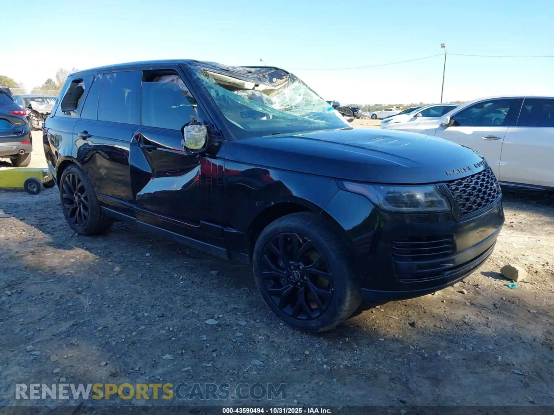 1 Photograph of a damaged car SALGS2RU8MA441703 LAND ROVER RANGE ROVER 2021