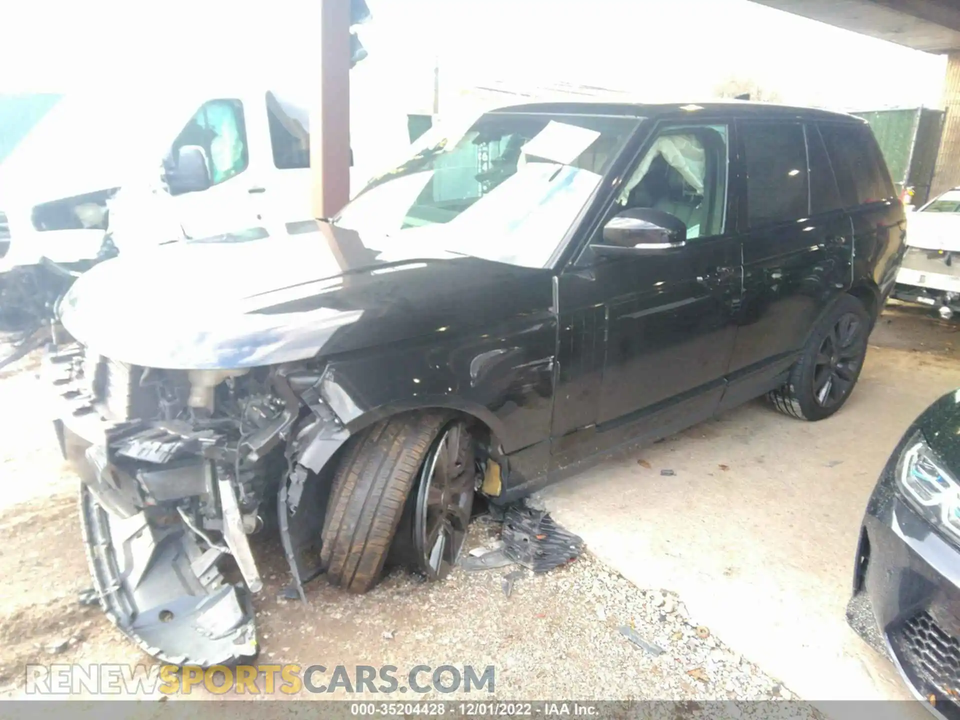 2 Photograph of a damaged car SALGS2RU9MA419550 LAND ROVER RANGE ROVER 2021