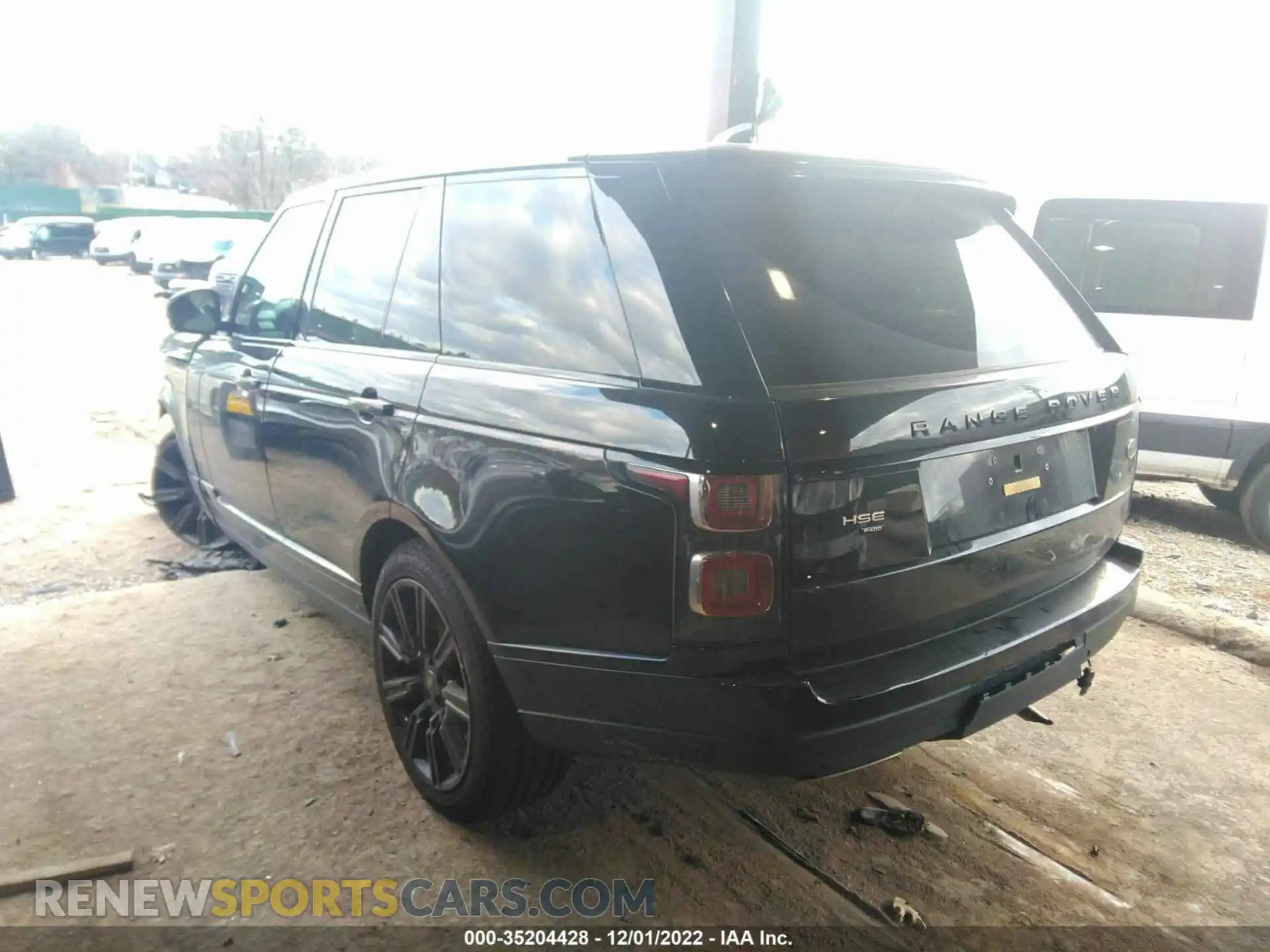 3 Photograph of a damaged car SALGS2RU9MA419550 LAND ROVER RANGE ROVER 2021