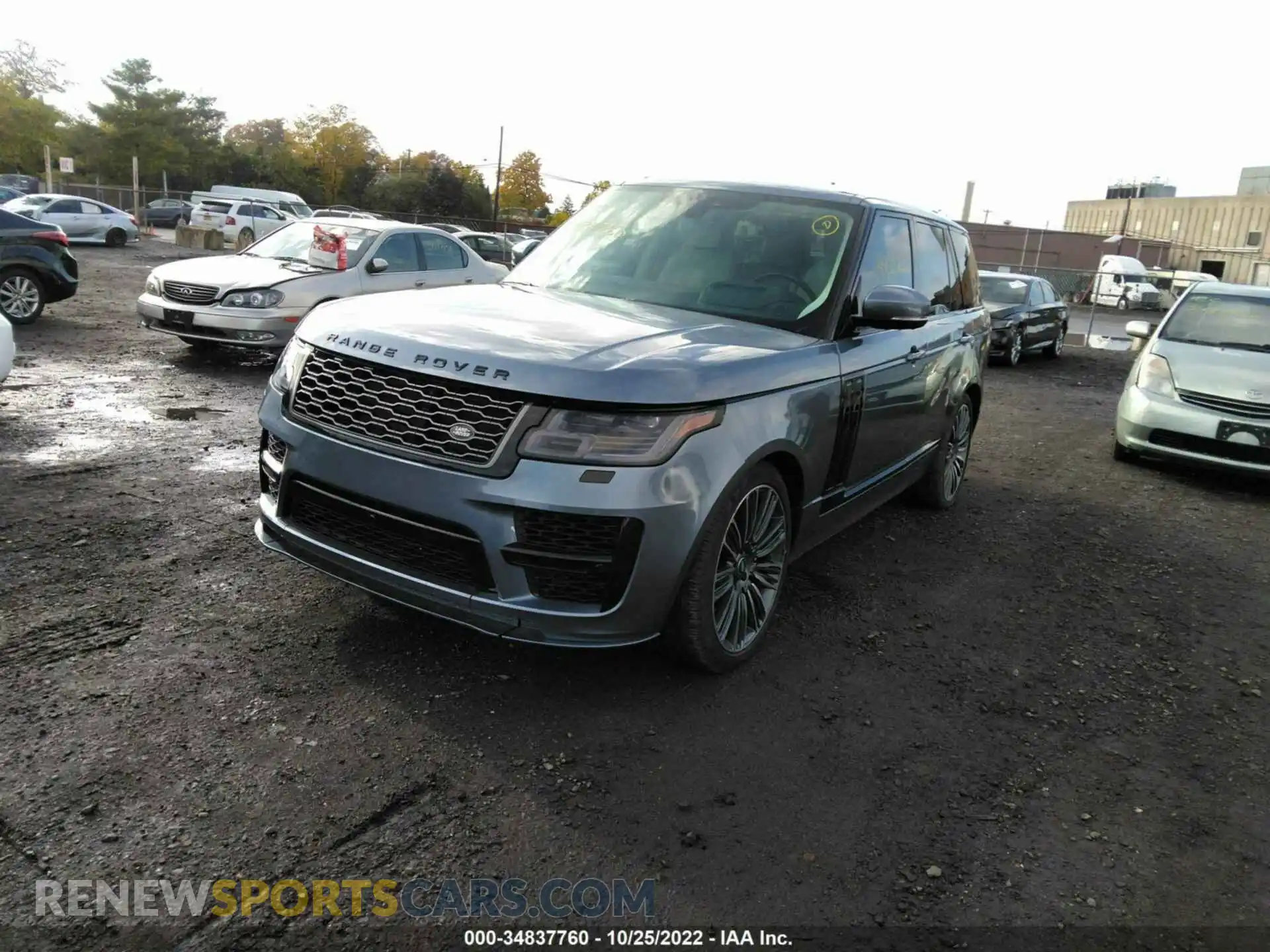 2 Photograph of a damaged car SALGS2SE5MA427082 LAND ROVER RANGE ROVER 2021