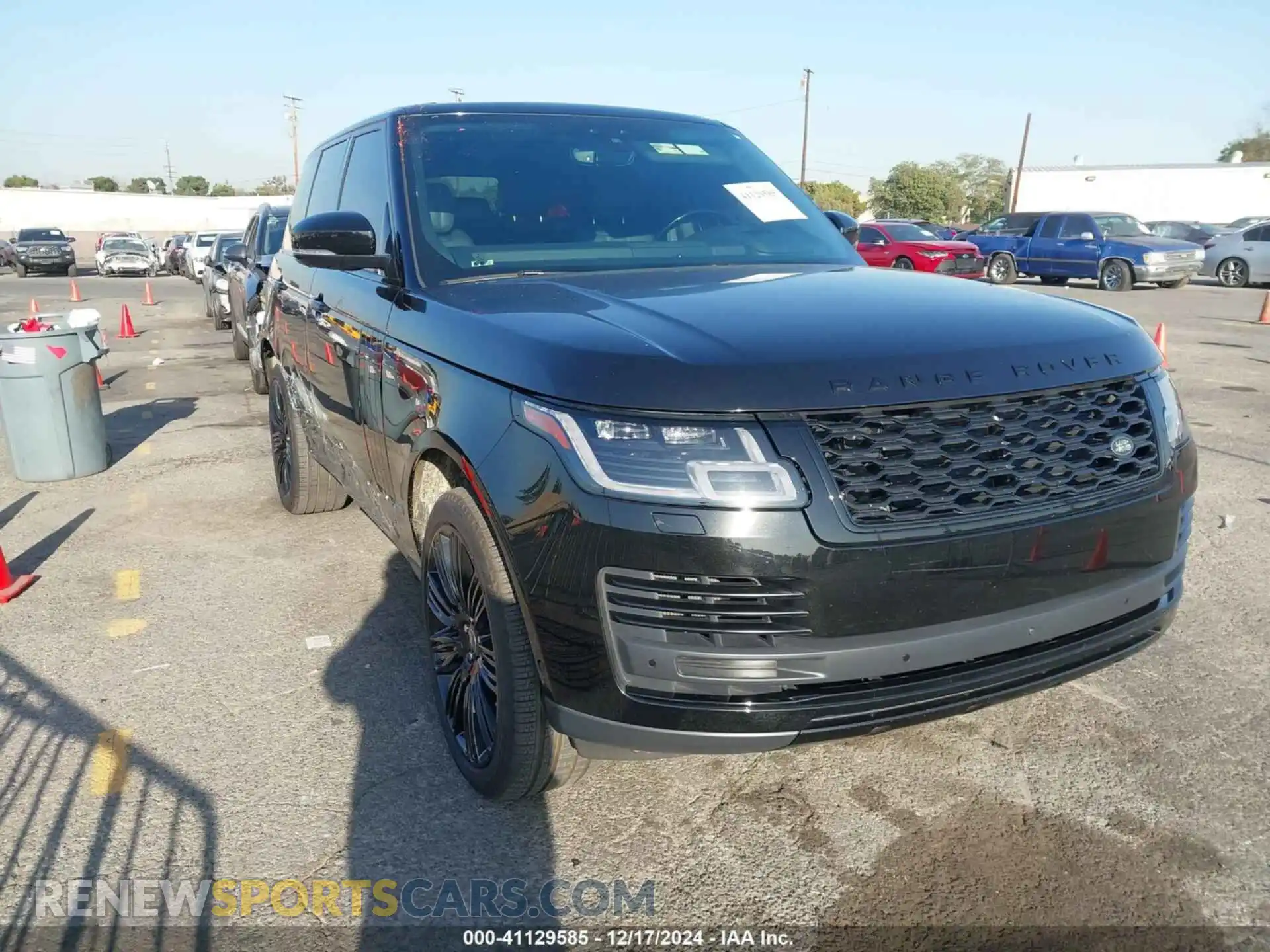 1 Photograph of a damaged car SALGS2SE7MA441825 LAND ROVER RANGE ROVER 2021