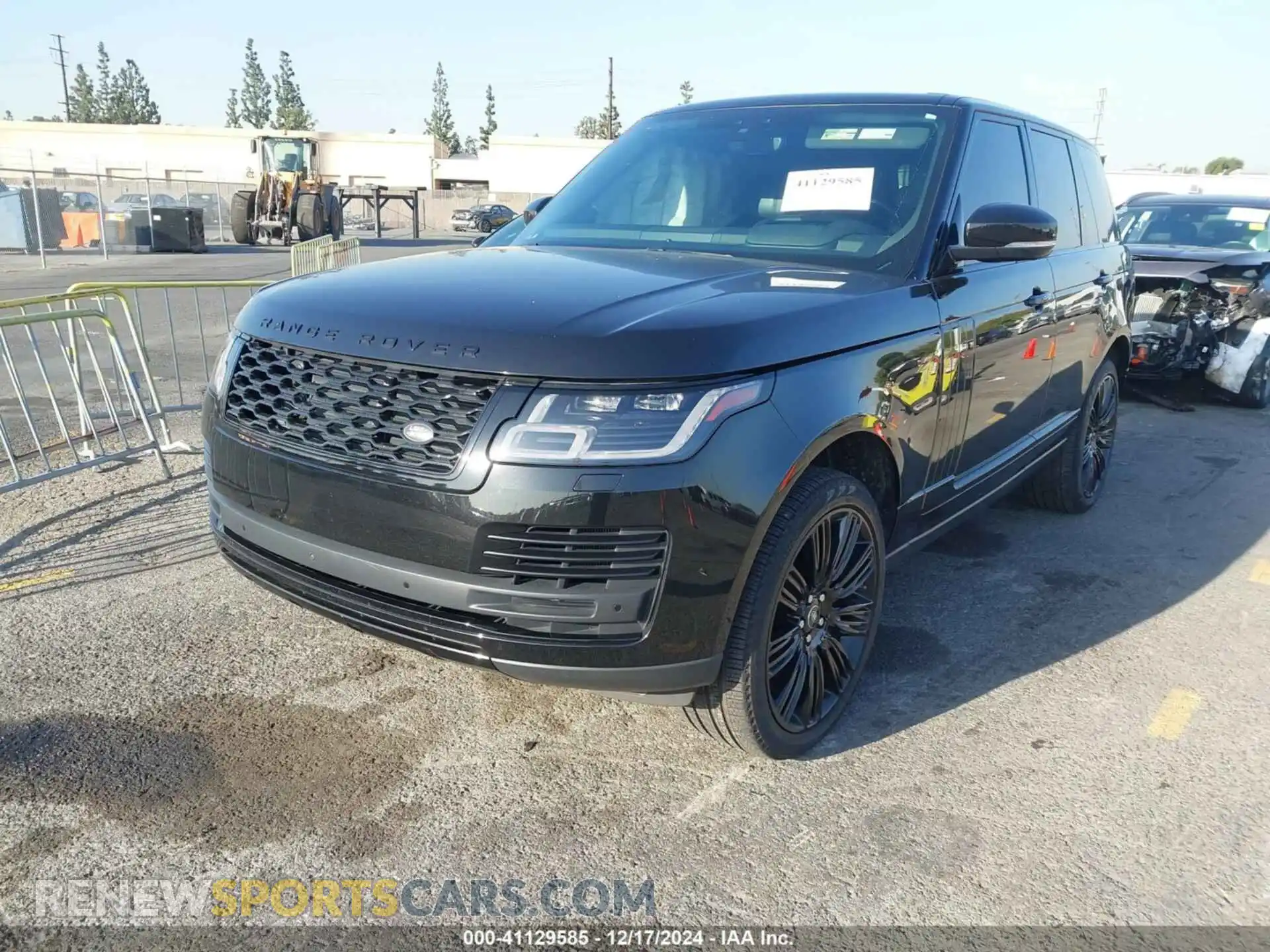 2 Photograph of a damaged car SALGS2SE7MA441825 LAND ROVER RANGE ROVER 2021