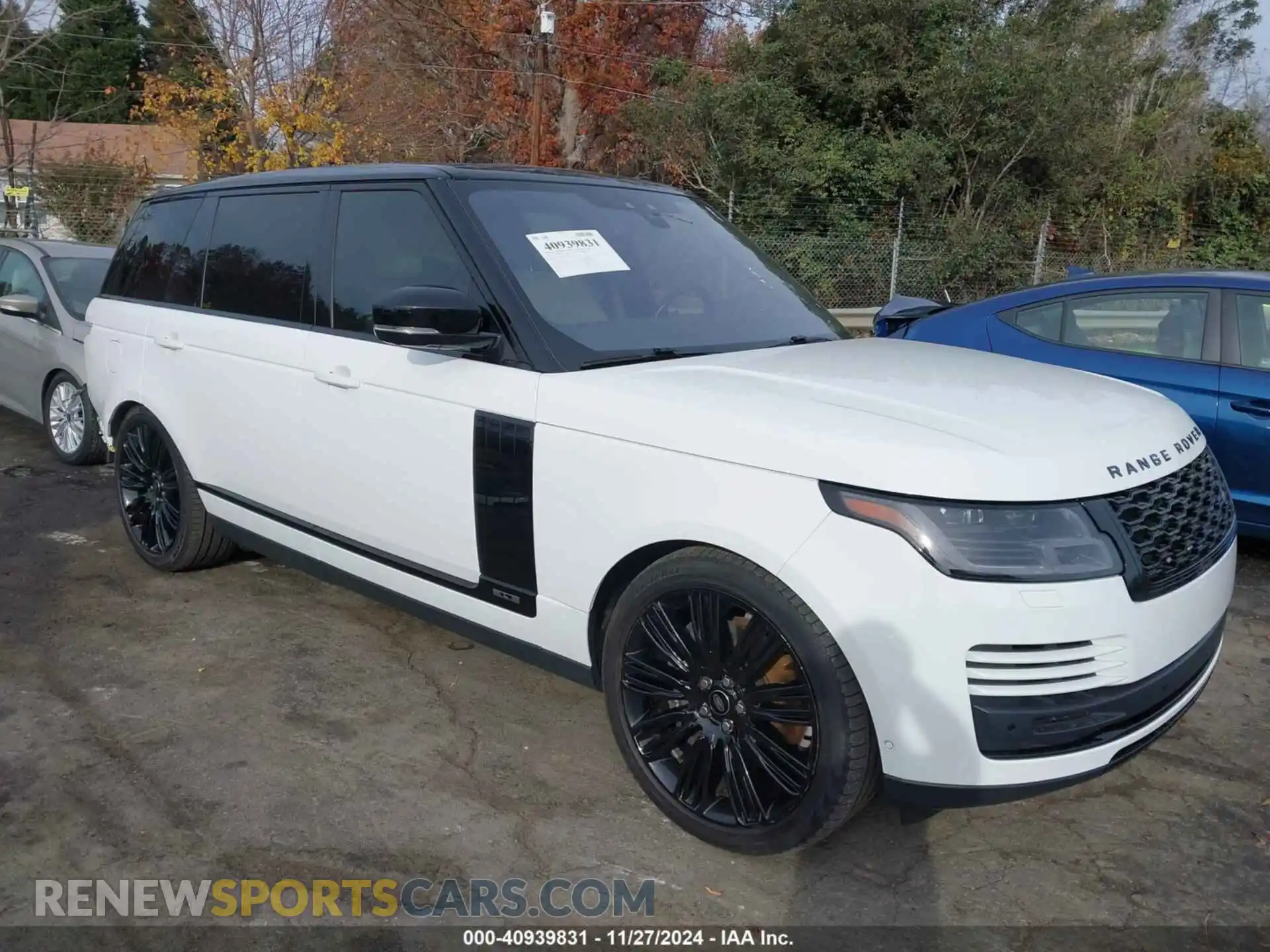 1 Photograph of a damaged car SALGS5SE5MA456101 LAND ROVER RANGE ROVER 2021