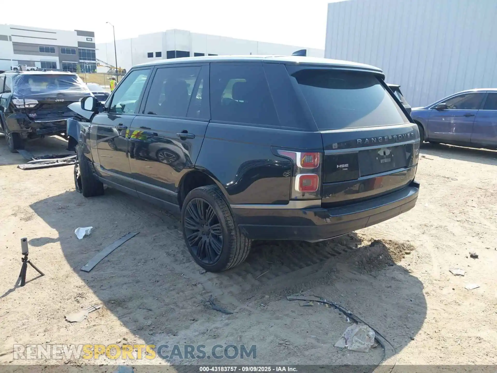 3 Photograph of a damaged car SALGS5SE7MA430924 LAND ROVER RANGE ROVER 2021