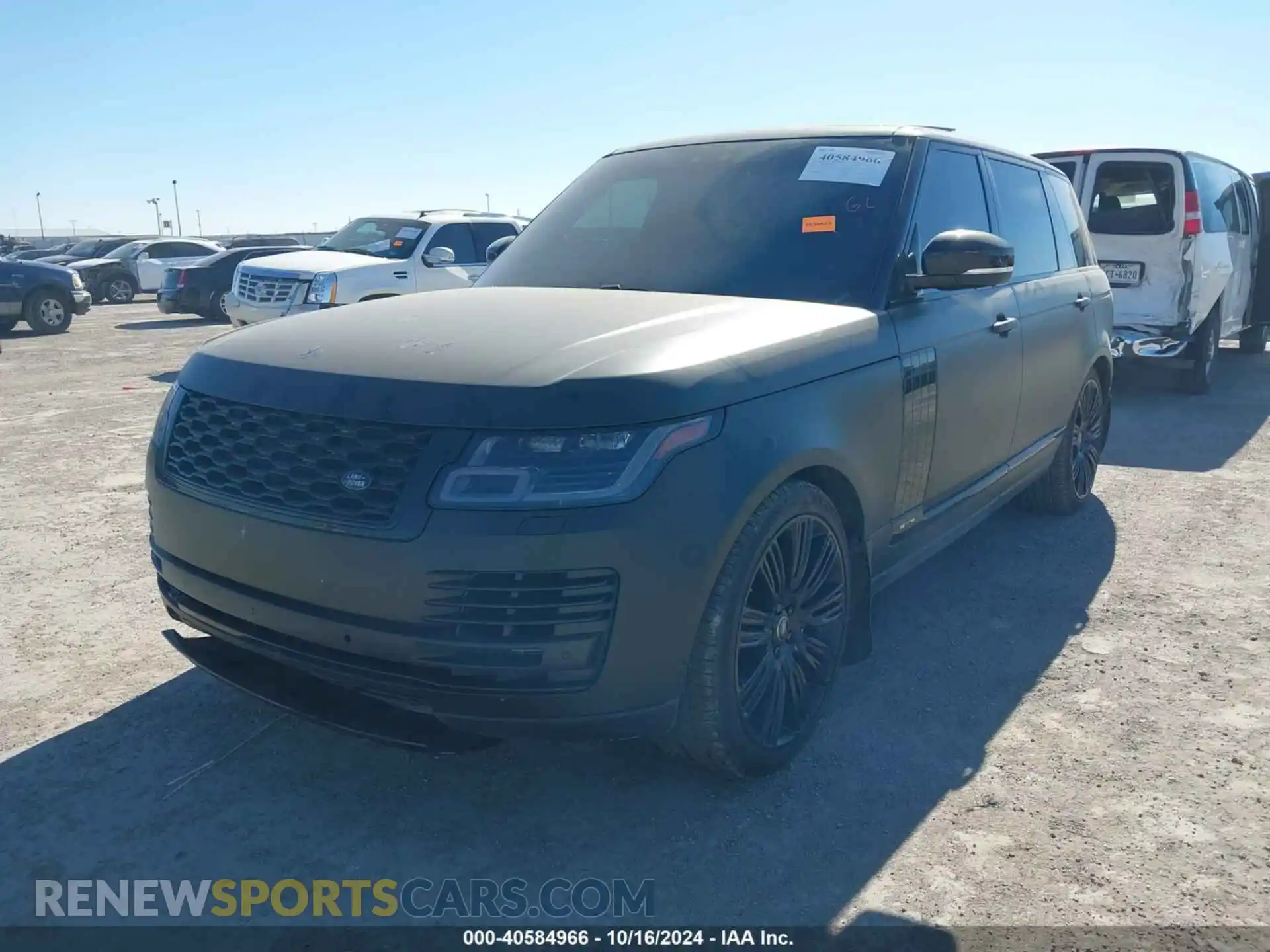 2 Photograph of a damaged car SALGS5SE8MA427529 LAND ROVER RANGE ROVER 2021