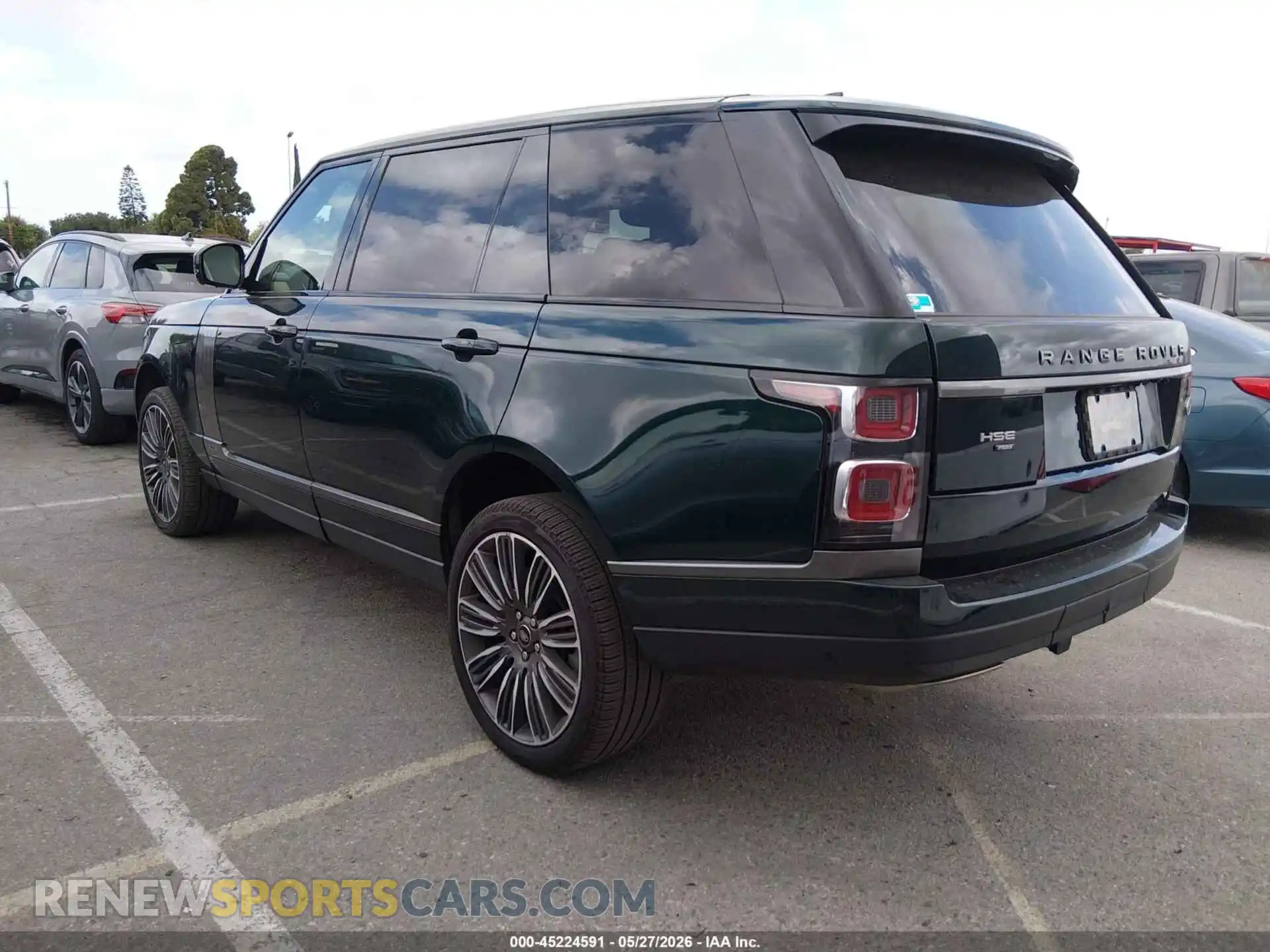 3 Photograph of a damaged car SALGS5SE8MA450776 LAND ROVER RANGE ROVER 2021
