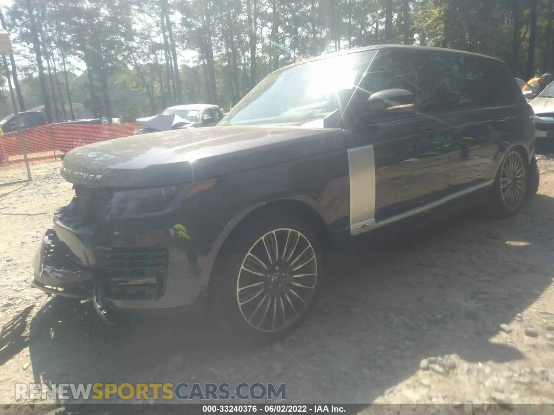 2 Photograph of a damaged car SALGS5SE9MA439608 LAND ROVER RANGE ROVER 2021