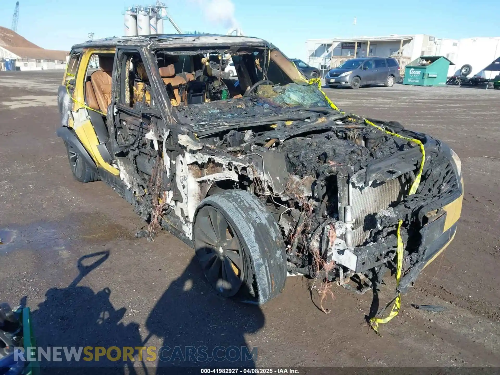 1 Photograph of a damaged car SALGU5SE9MA433642 LAND ROVER RANGE ROVER 2021