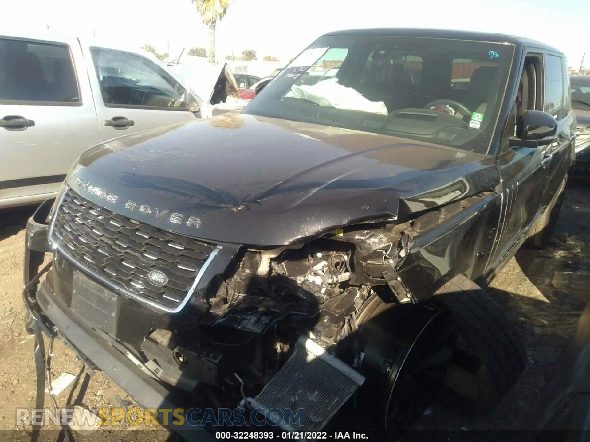 2 Photograph of a damaged car SALGW2RE2MA419161 LAND ROVER RANGE ROVER 2021