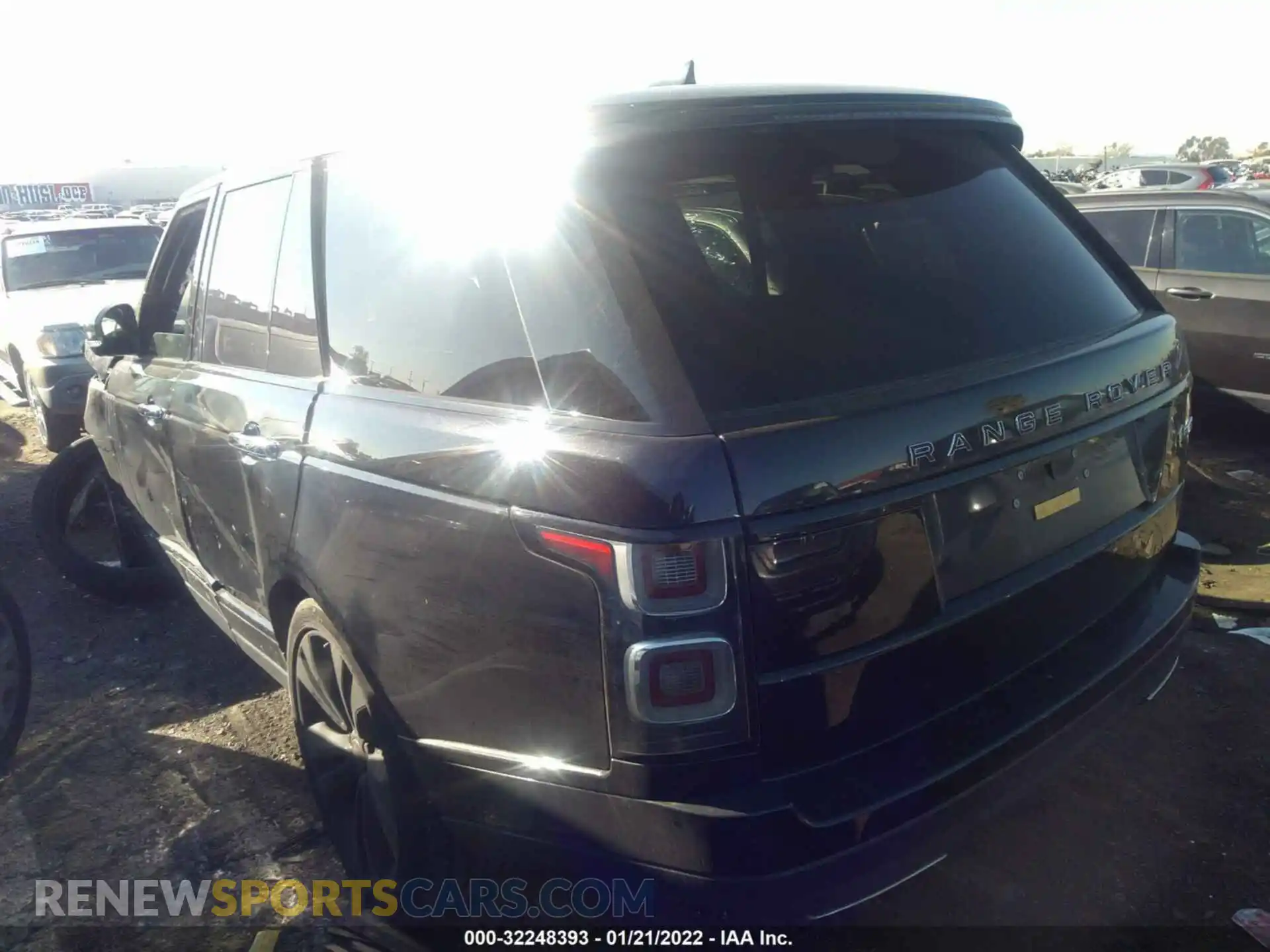 3 Photograph of a damaged car SALGW2RE2MA419161 LAND ROVER RANGE ROVER 2021