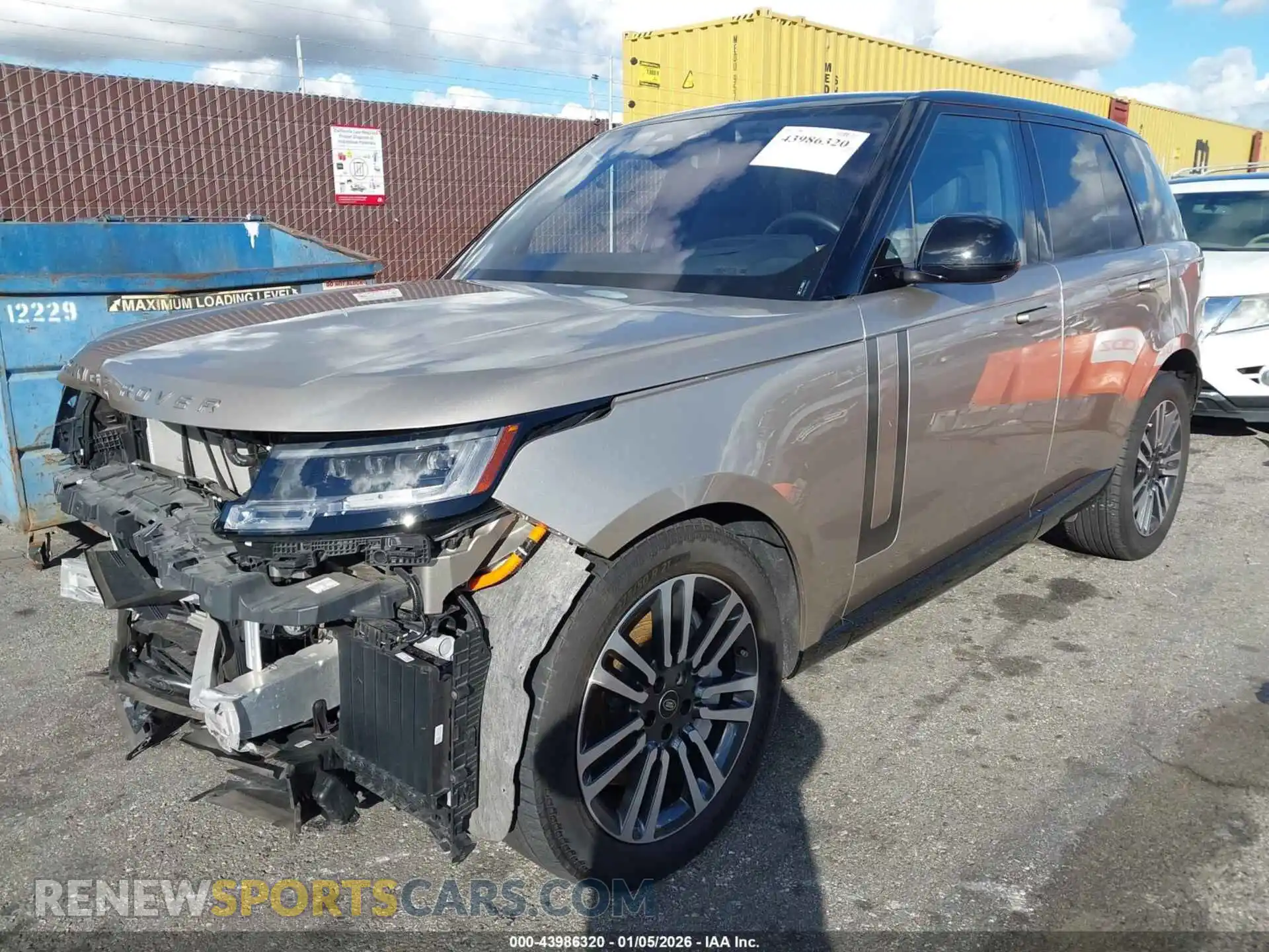 2 Photograph of a damaged car SALKP9E74PA053053 LAND ROVER RANGE ROVER 2023