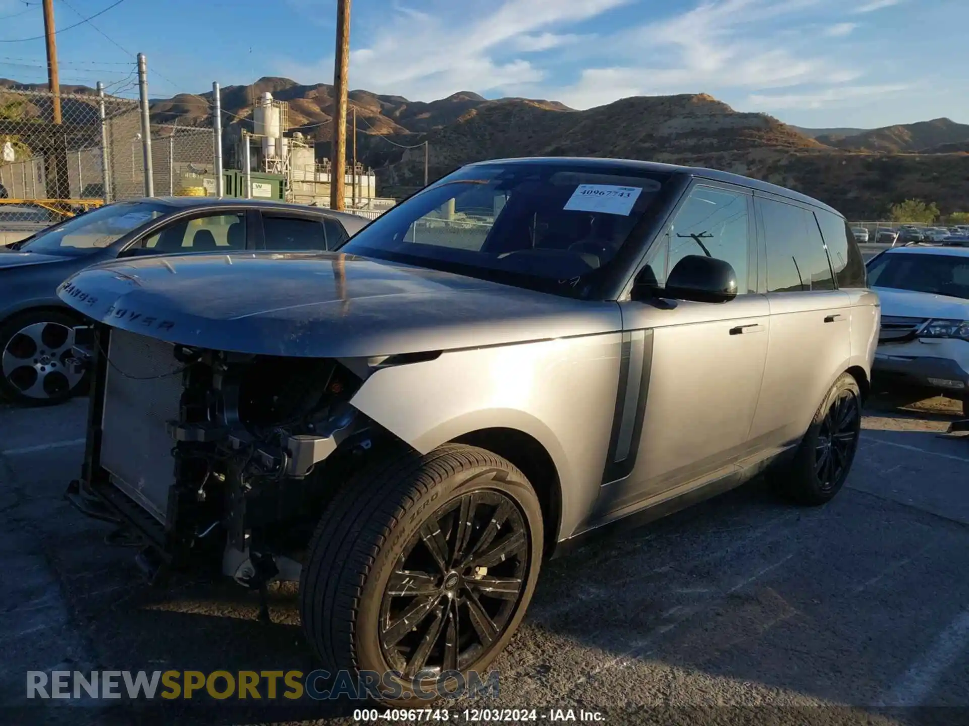 2 Photograph of a damaged car SALKP9FU4PA020140 LAND ROVER RANGE ROVER 2023