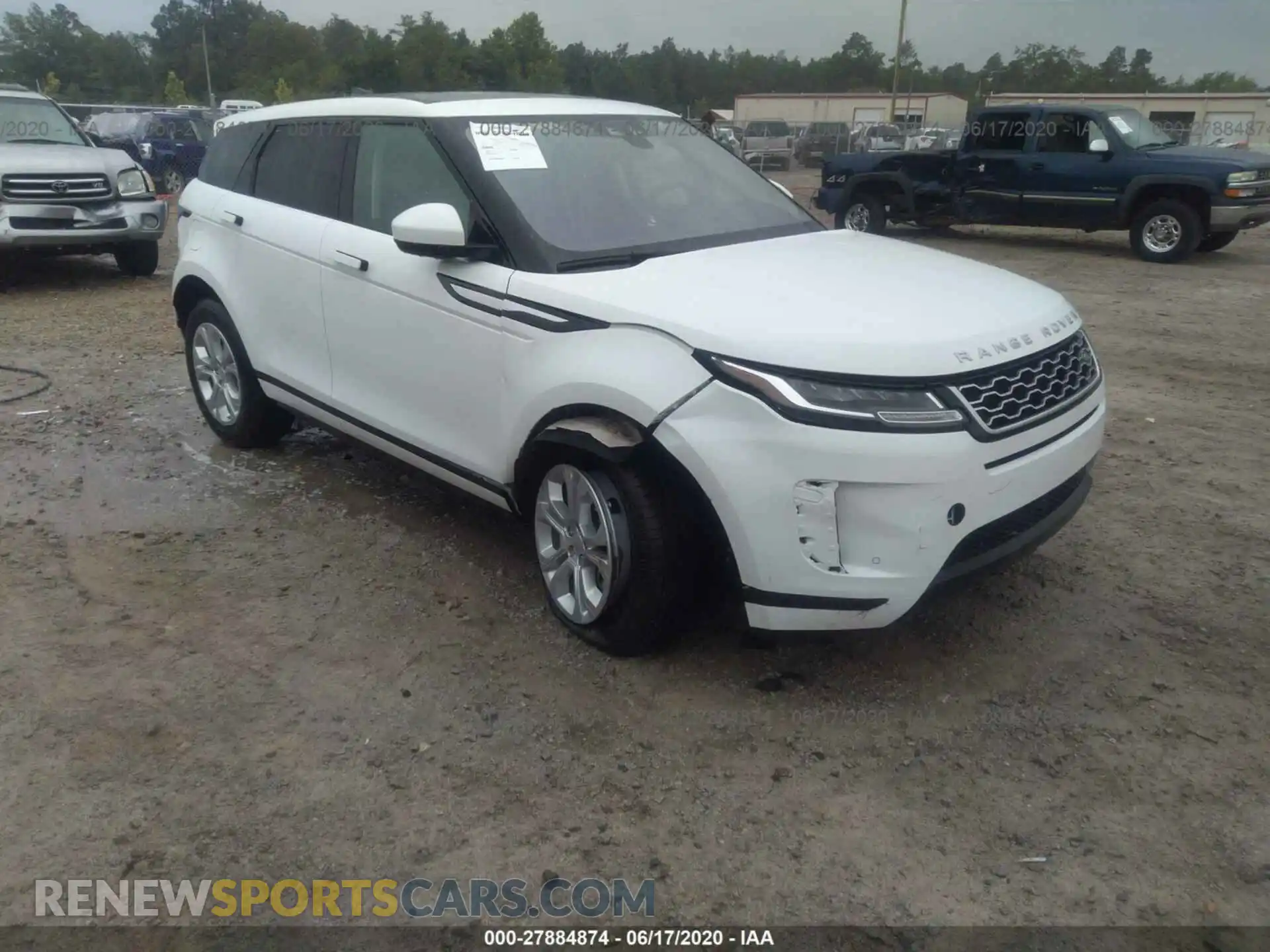 1 Photograph of a damaged car SALZJ2FX7LH009359 LAND ROVER RANGE ROVER EVOQU 2020