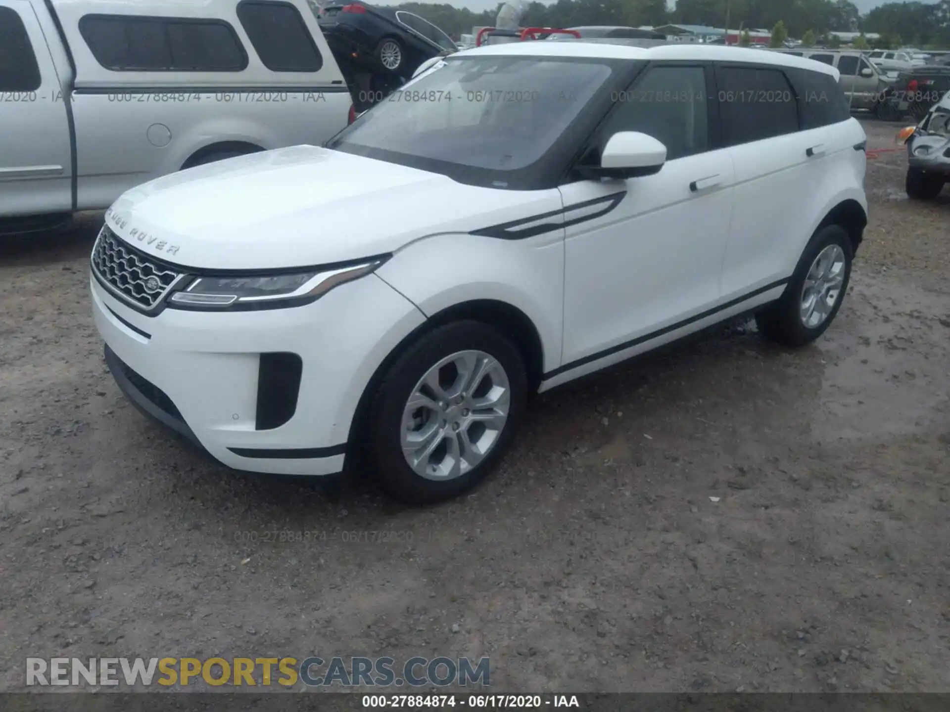 2 Photograph of a damaged car SALZJ2FX7LH009359 LAND ROVER RANGE ROVER EVOQU 2020