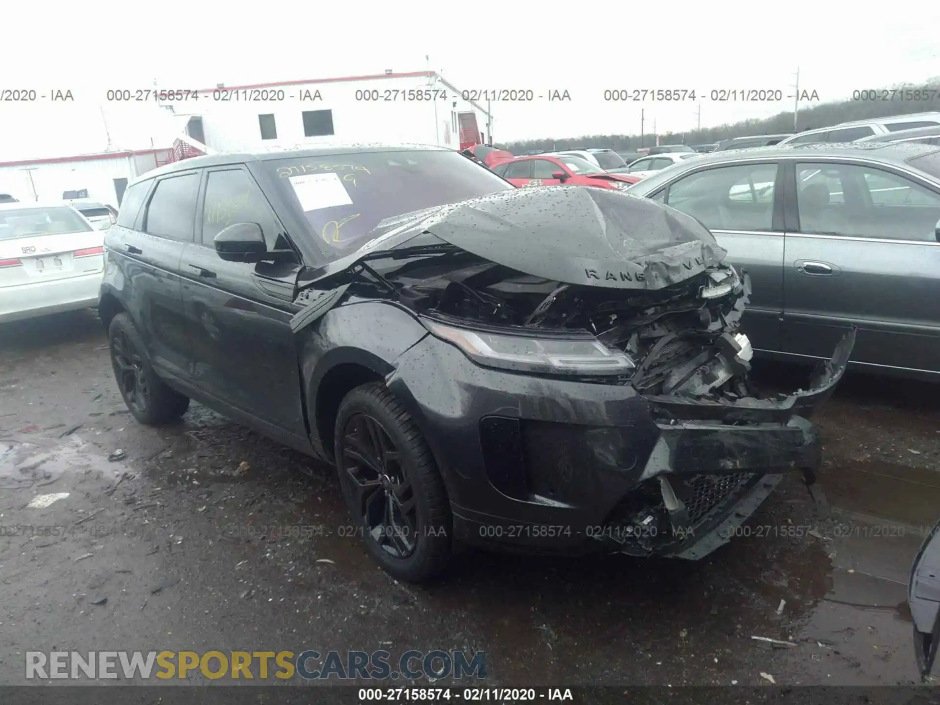 1 Photograph of a damaged car SALZP2FX6LH039662 LAND ROVER RANGE ROVER EVOQU 2020