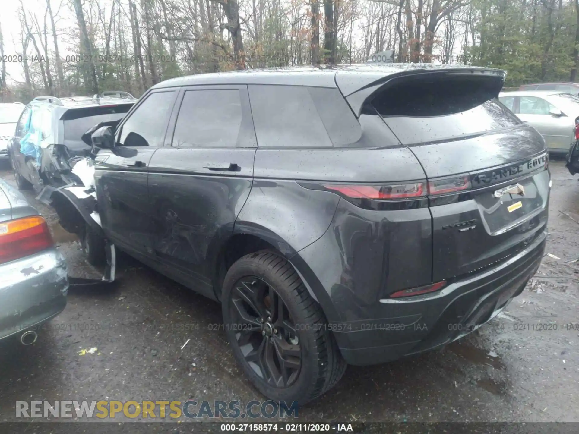3 Photograph of a damaged car SALZP2FX6LH039662 LAND ROVER RANGE ROVER EVOQU 2020