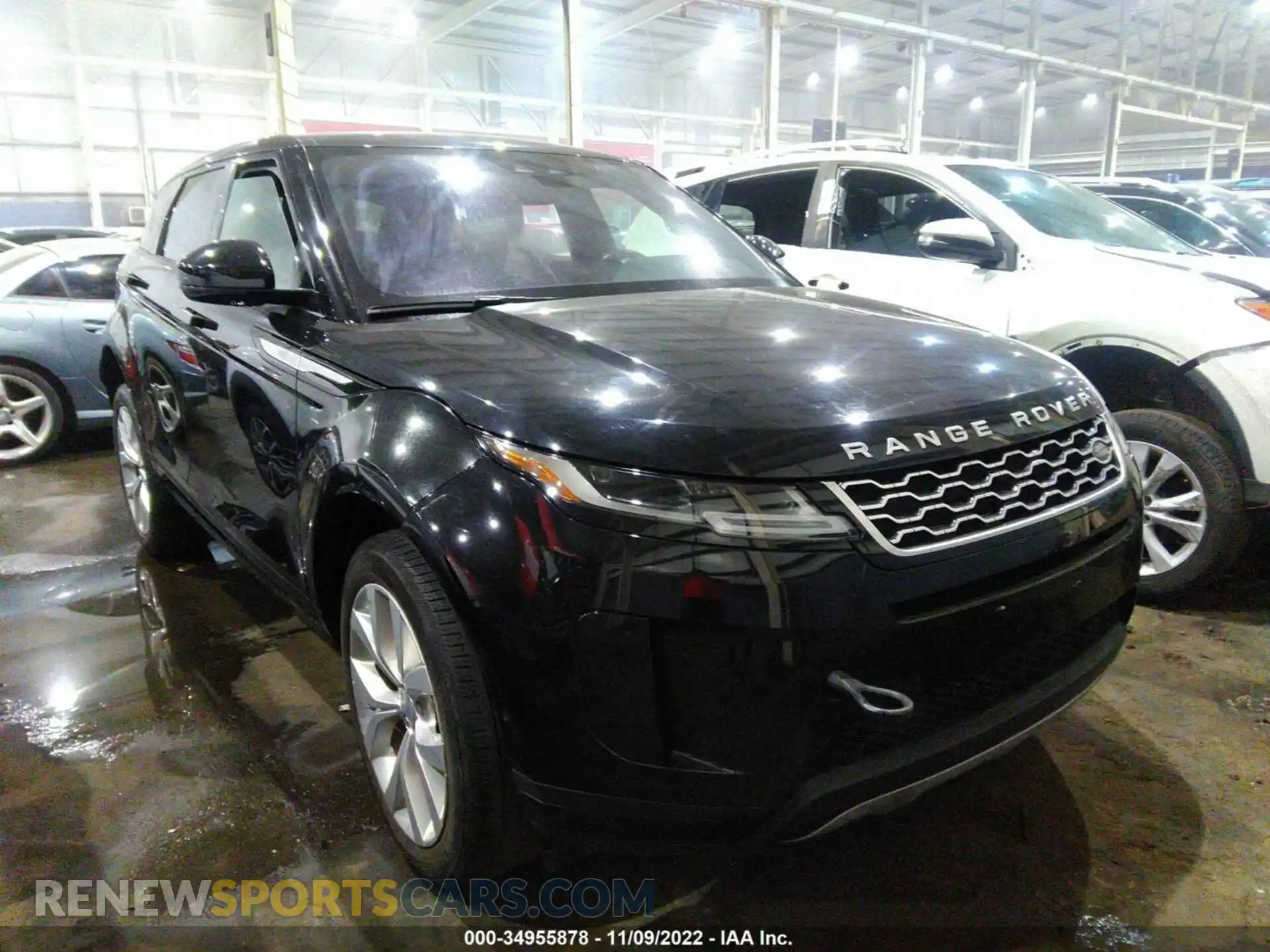 1 Photograph of a damaged car 00LZP2FX2LH077695 LAND ROVER RANGE ROVER EVOQUE 2020