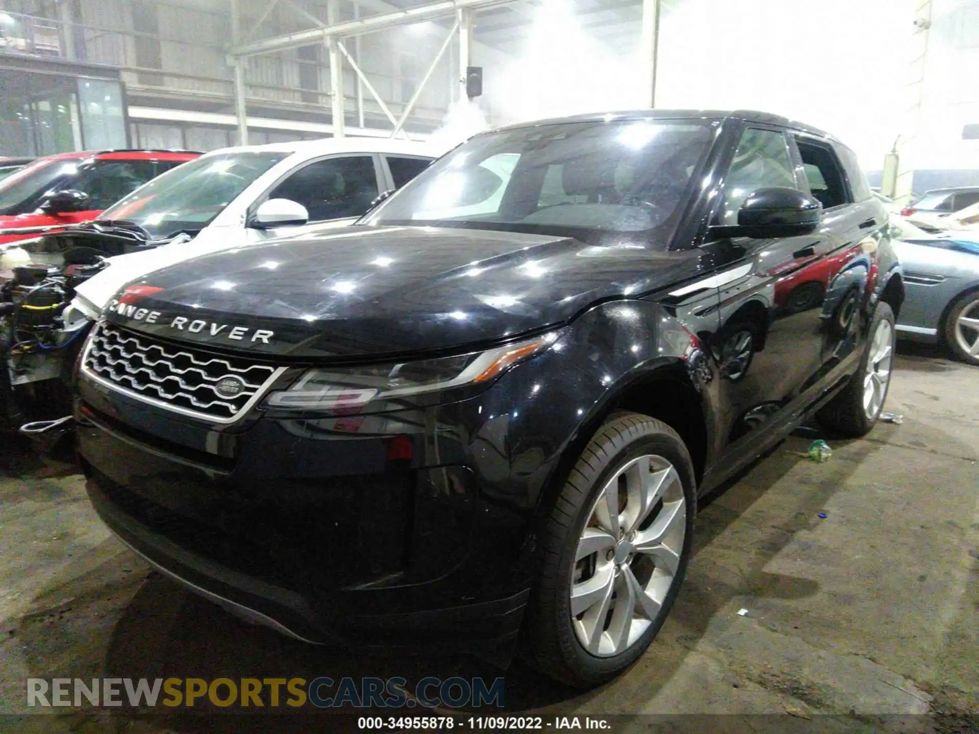 2 Photograph of a damaged car 00LZP2FX2LH077695 LAND ROVER RANGE ROVER EVOQUE 2020
