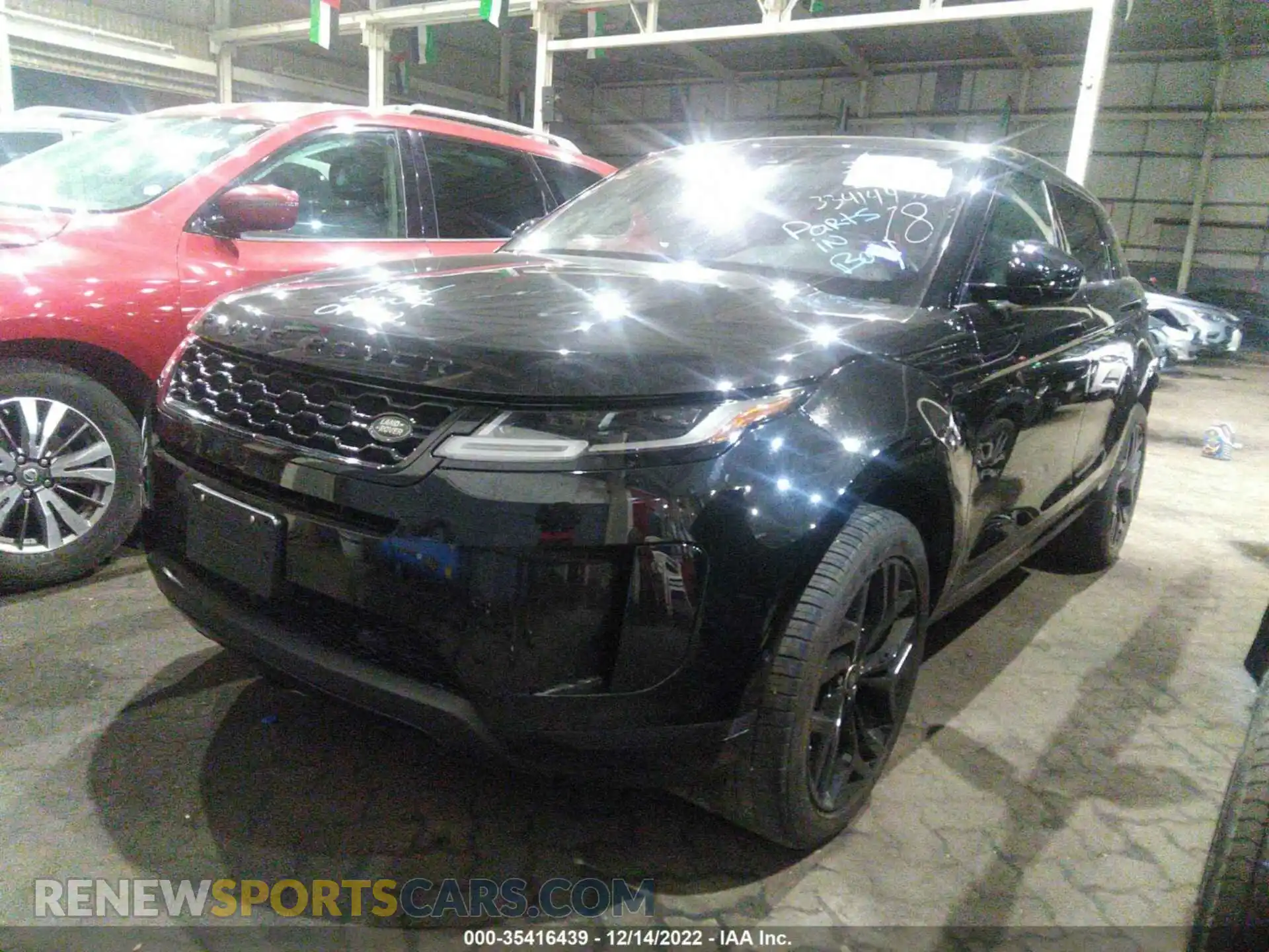 2 Photograph of a damaged car 00LZP2FXXLH022363 LAND ROVER RANGE ROVER EVOQUE 2020