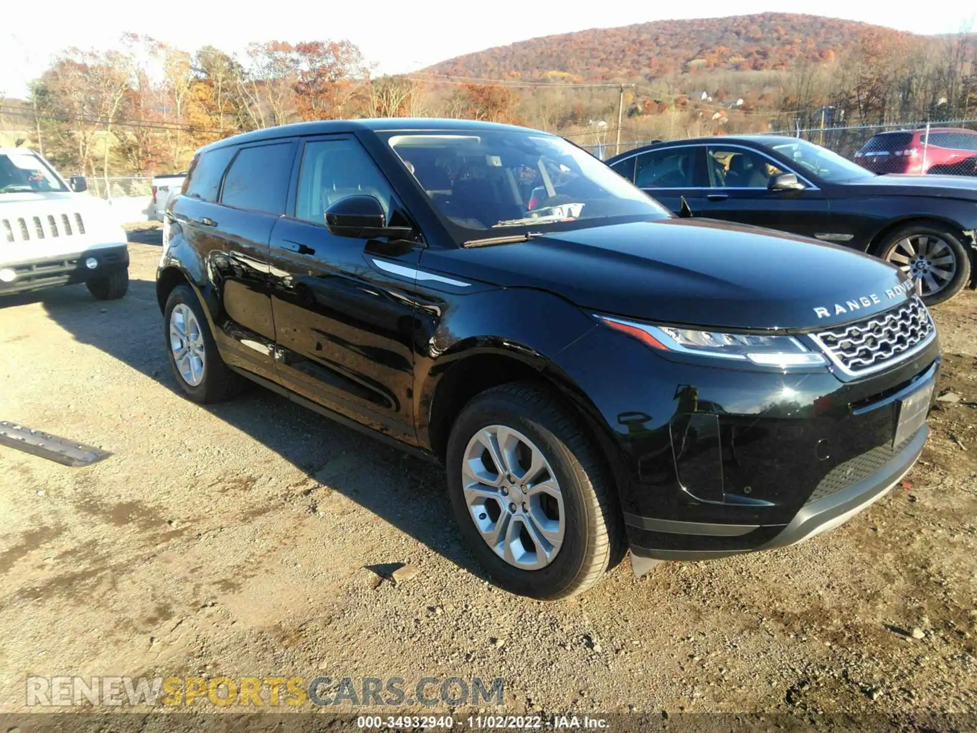 1 Фотография поврежденного автомобиля SALZJ2FX0LH017366 LAND ROVER RANGE ROVER EVOQUE 2020