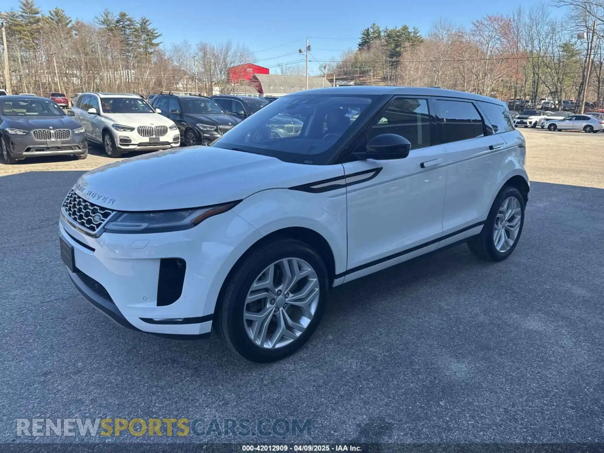 2 Фотография поврежденного автомобиля SALZJ2FX0LH040629 LAND ROVER RANGE ROVER EVOQUE 2020
