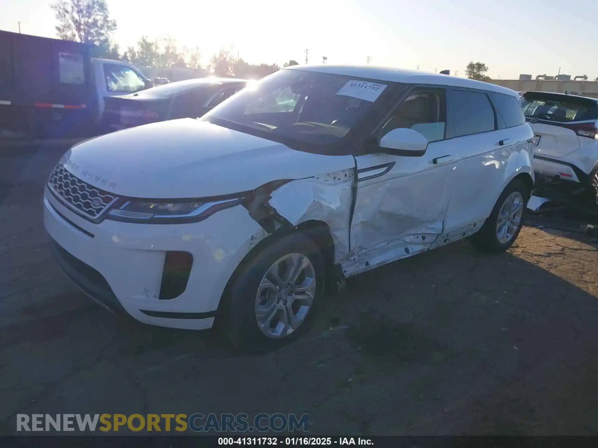 2 Photograph of a damaged car SALZJ2FX1LH032412 LAND ROVER RANGE ROVER EVOQUE 2020