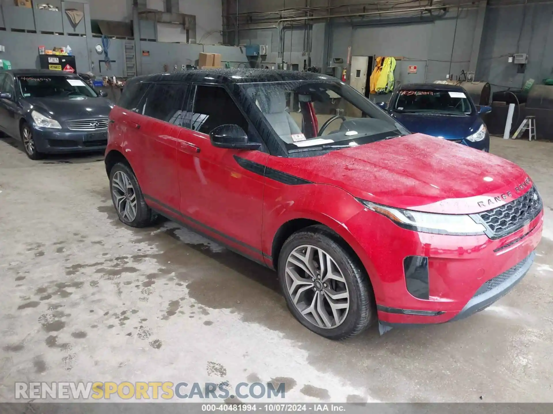 1 Photograph of a damaged car SALZJ2FX1LH038257 LAND ROVER RANGE ROVER EVOQUE 2020