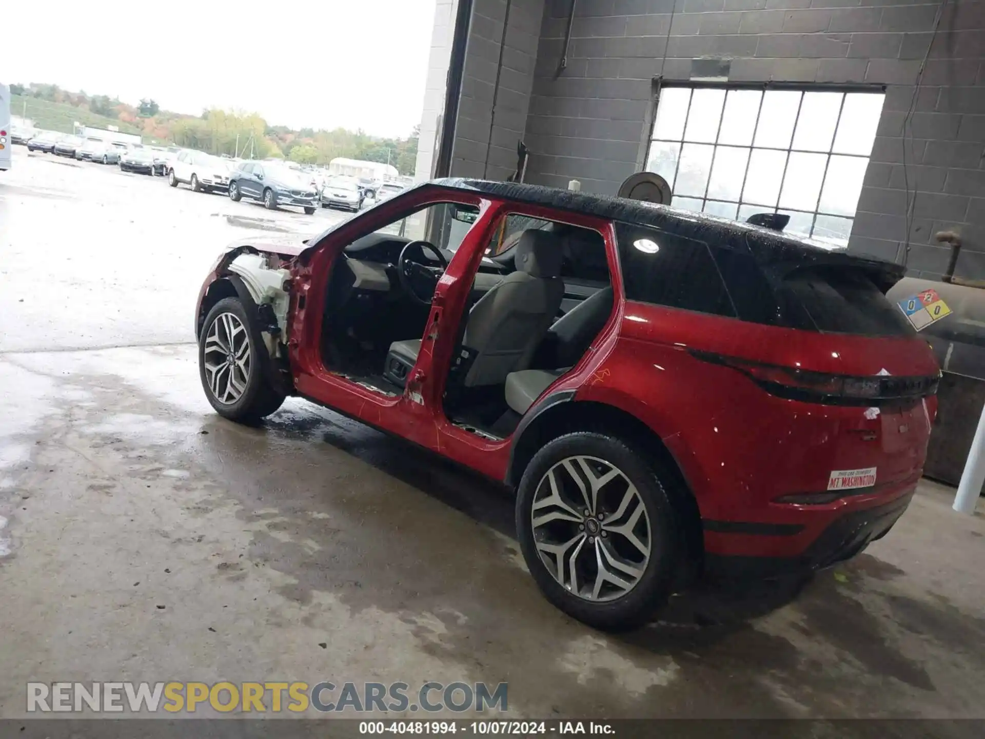 3 Photograph of a damaged car SALZJ2FX1LH038257 LAND ROVER RANGE ROVER EVOQUE 2020