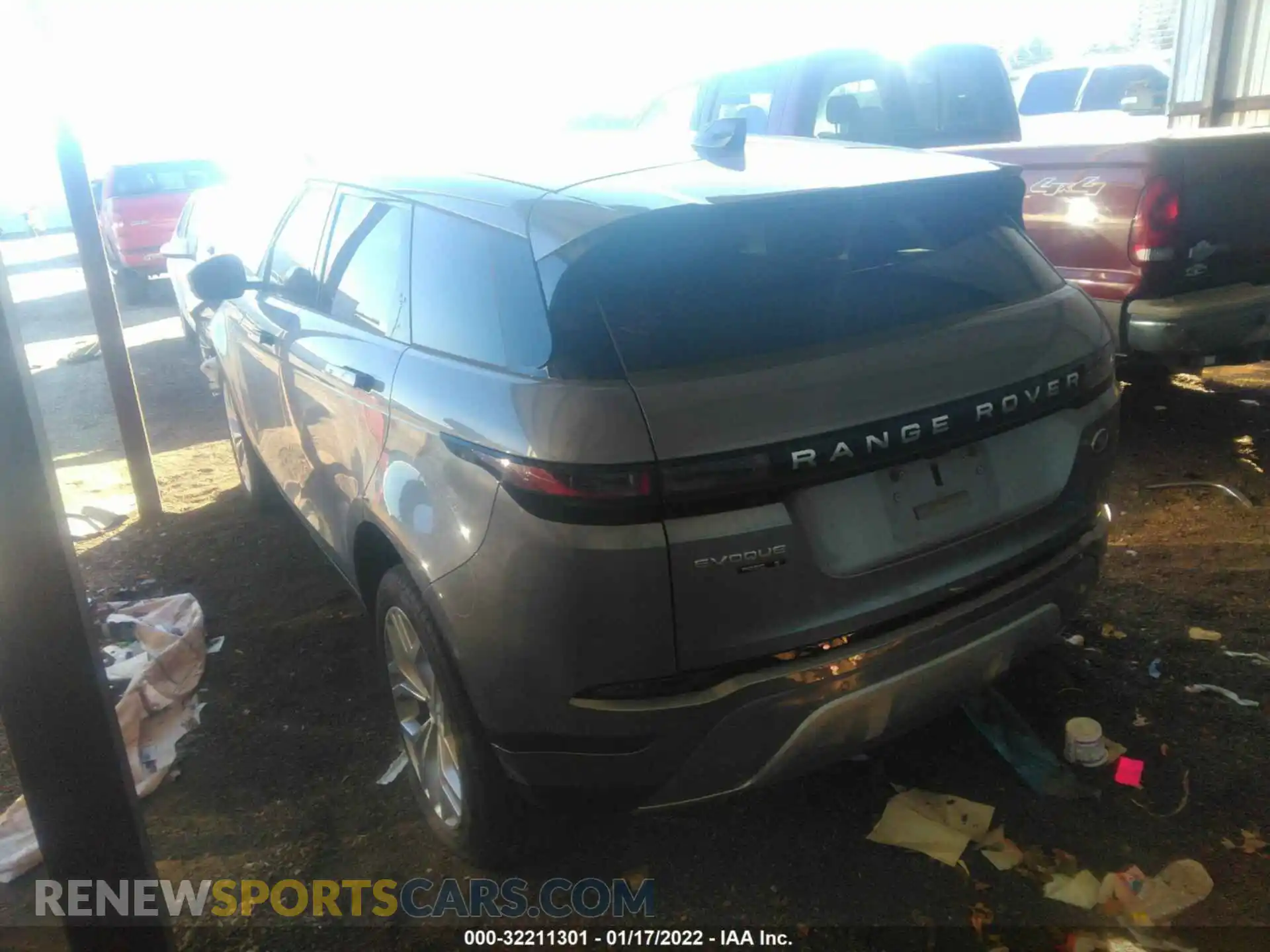 3 Photograph of a damaged car SALZJ2FX1LH048870 LAND ROVER RANGE ROVER EVOQUE 2020