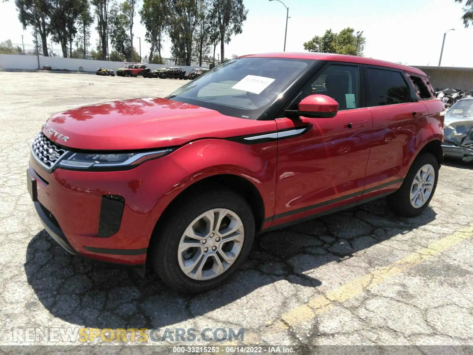 2 Photograph of a damaged car SALZJ2FX1LH059206 LAND ROVER RANGE ROVER EVOQUE 2020