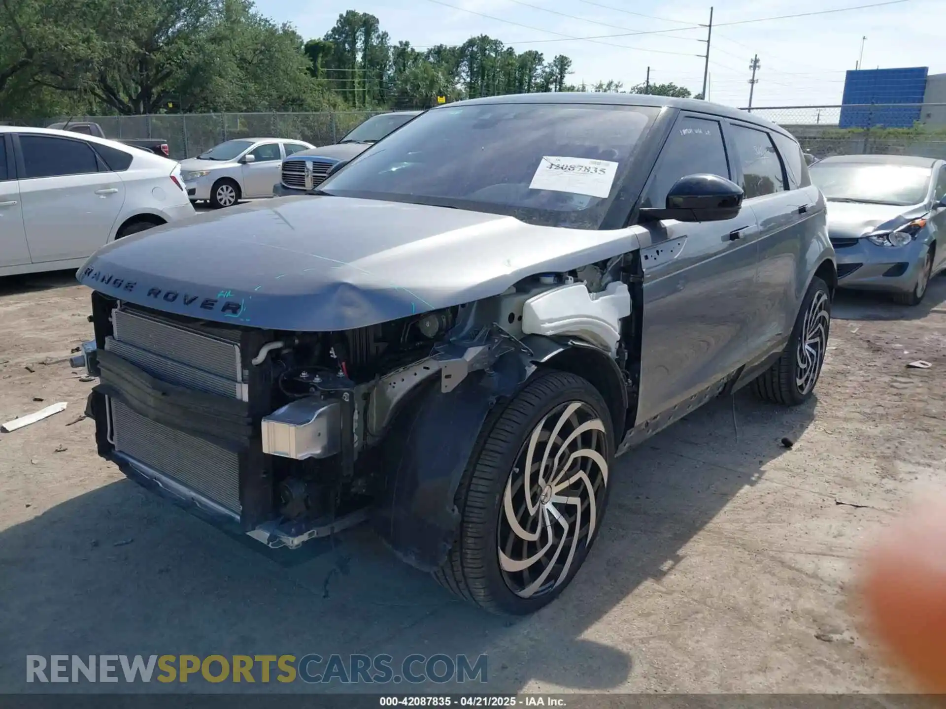 2 Photograph of a damaged car SALZJ2FX1LH090777 LAND ROVER RANGE ROVER EVOQUE 2020