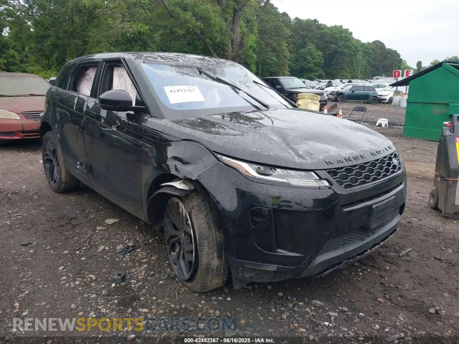 1 Photograph of a damaged car SALZJ2FX1LH120862 LAND ROVER RANGE ROVER EVOQUE 2020