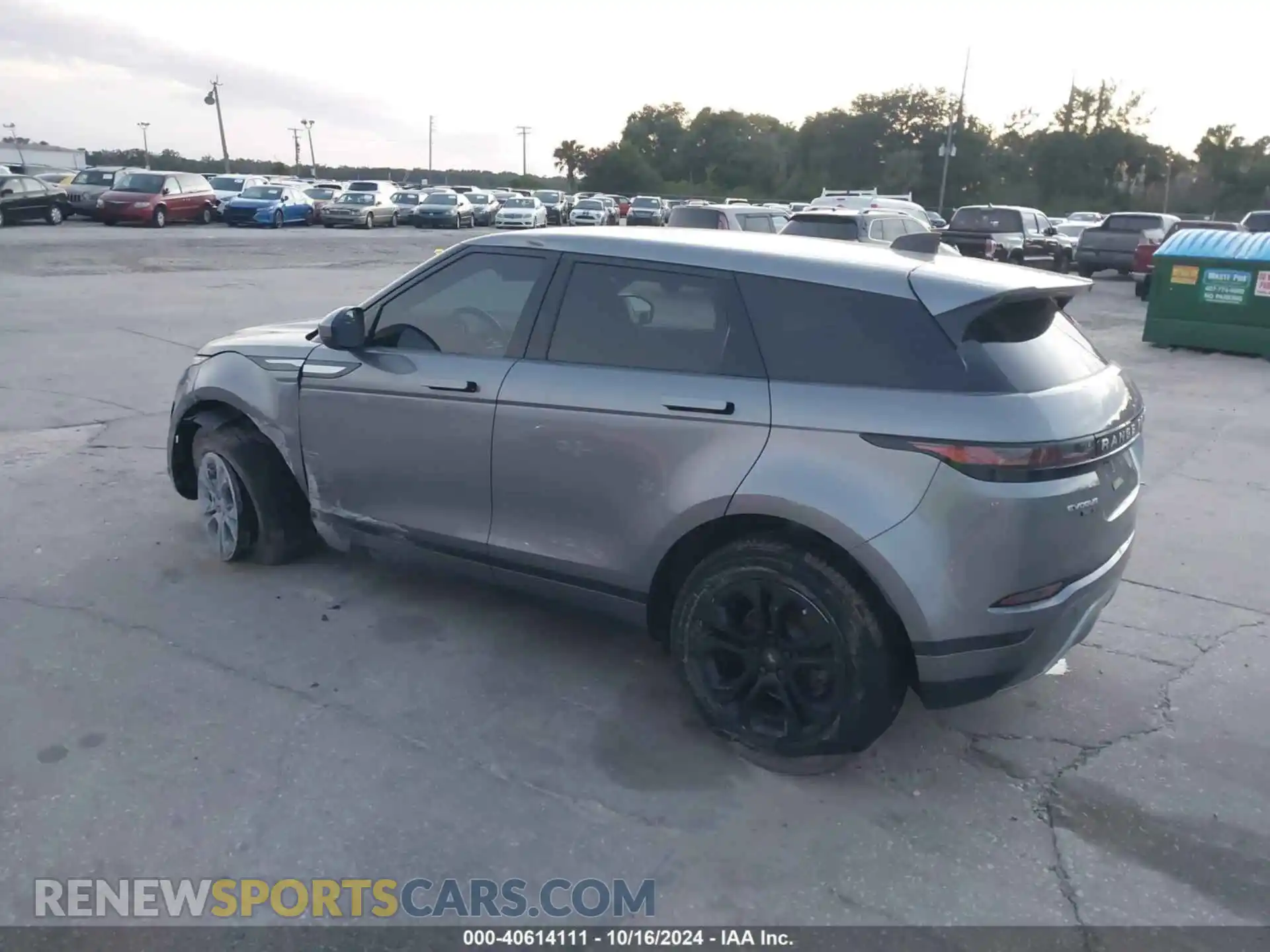 3 Фотография поврежденного автомобиля SALZJ2FX2LH091226 LAND ROVER RANGE ROVER EVOQUE 2020