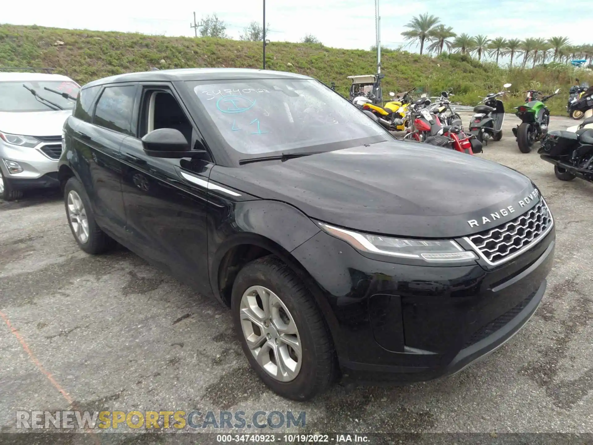 1 Photograph of a damaged car SALZJ2FX3LH040835 LAND ROVER RANGE ROVER EVOQUE 2020