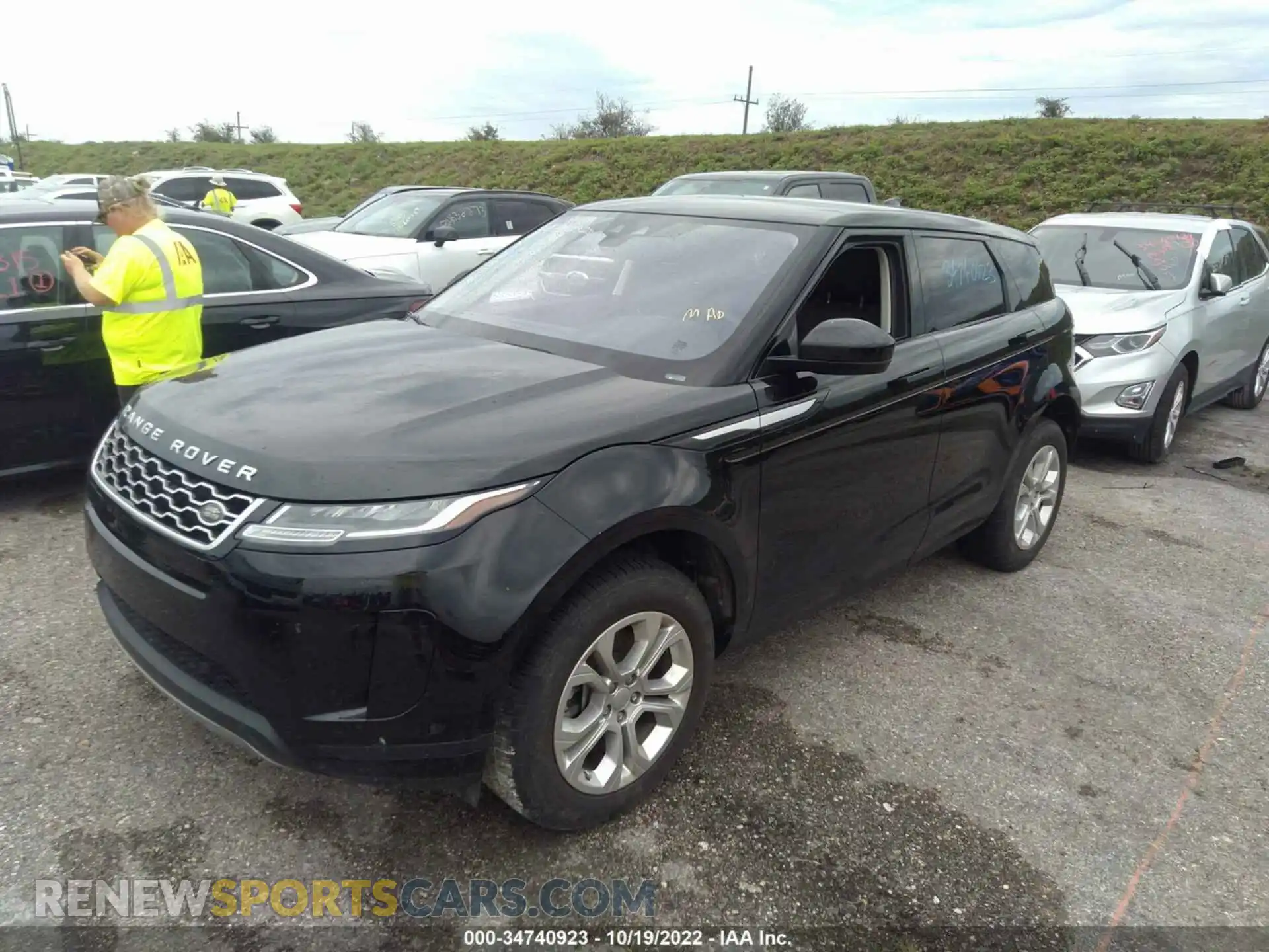 2 Photograph of a damaged car SALZJ2FX3LH040835 LAND ROVER RANGE ROVER EVOQUE 2020