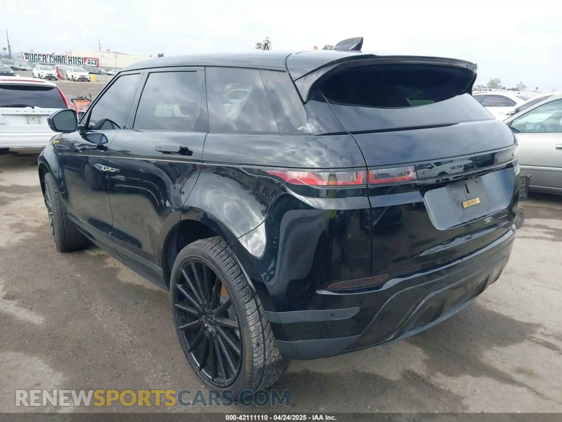 3 Photograph of a damaged car SALZJ2FX4LH016575 LAND ROVER RANGE ROVER EVOQUE 2020