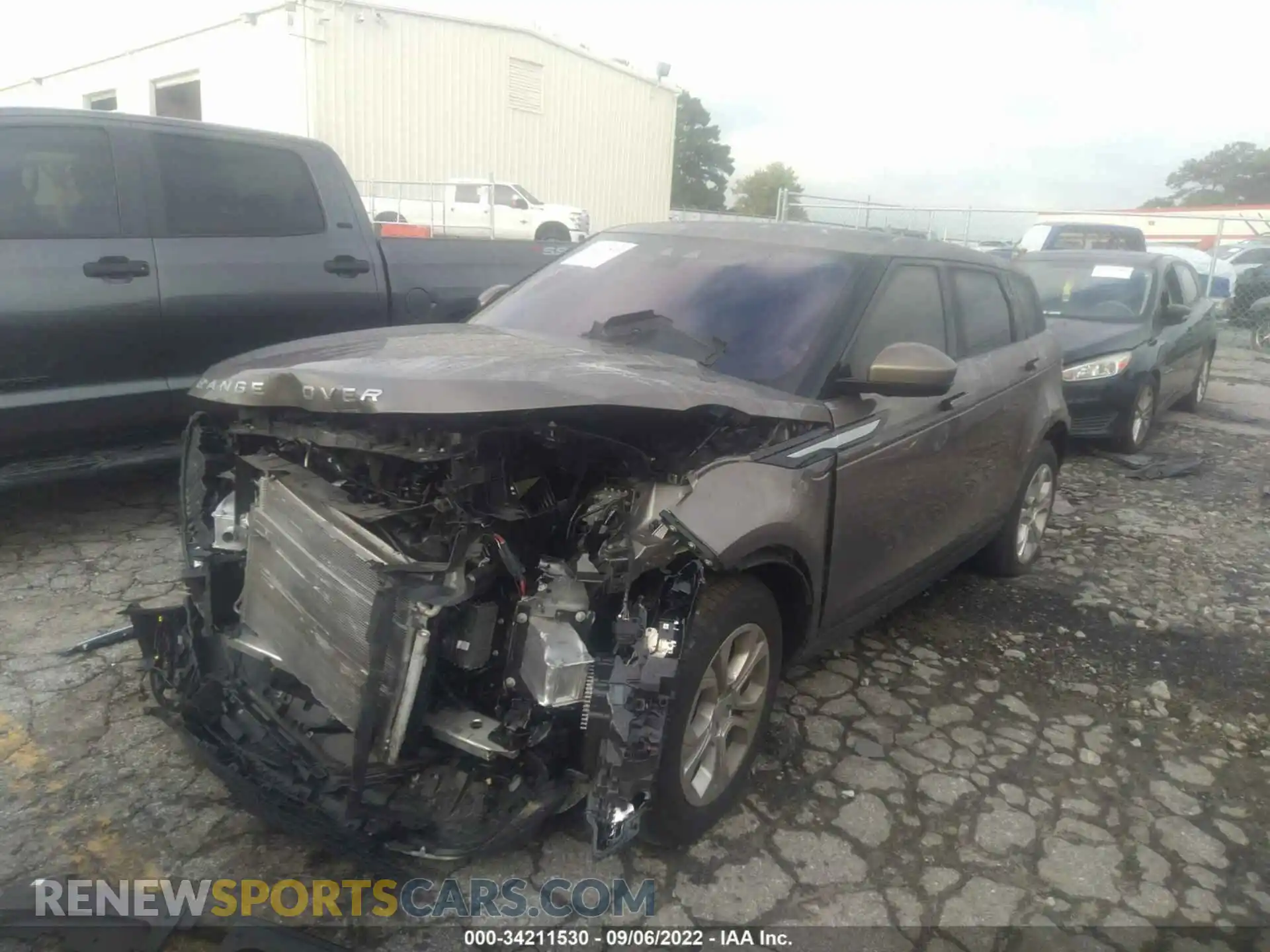 2 Photograph of a damaged car SALZJ2FX4LH055750 LAND ROVER RANGE ROVER EVOQUE 2020