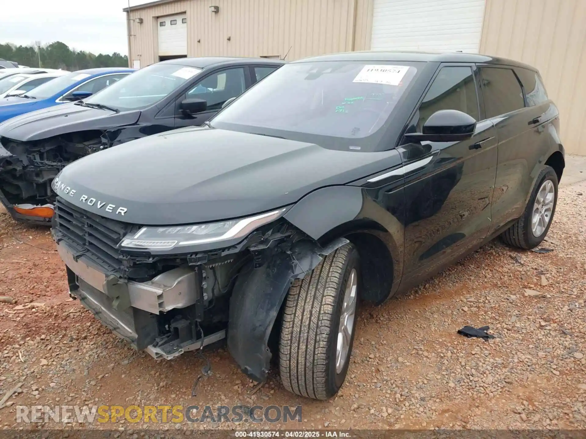 2 fotografías del automóvil dañado SALZJ2FX4LH081555 LAND ROVER RANGE ROVER EVOQUE 2020